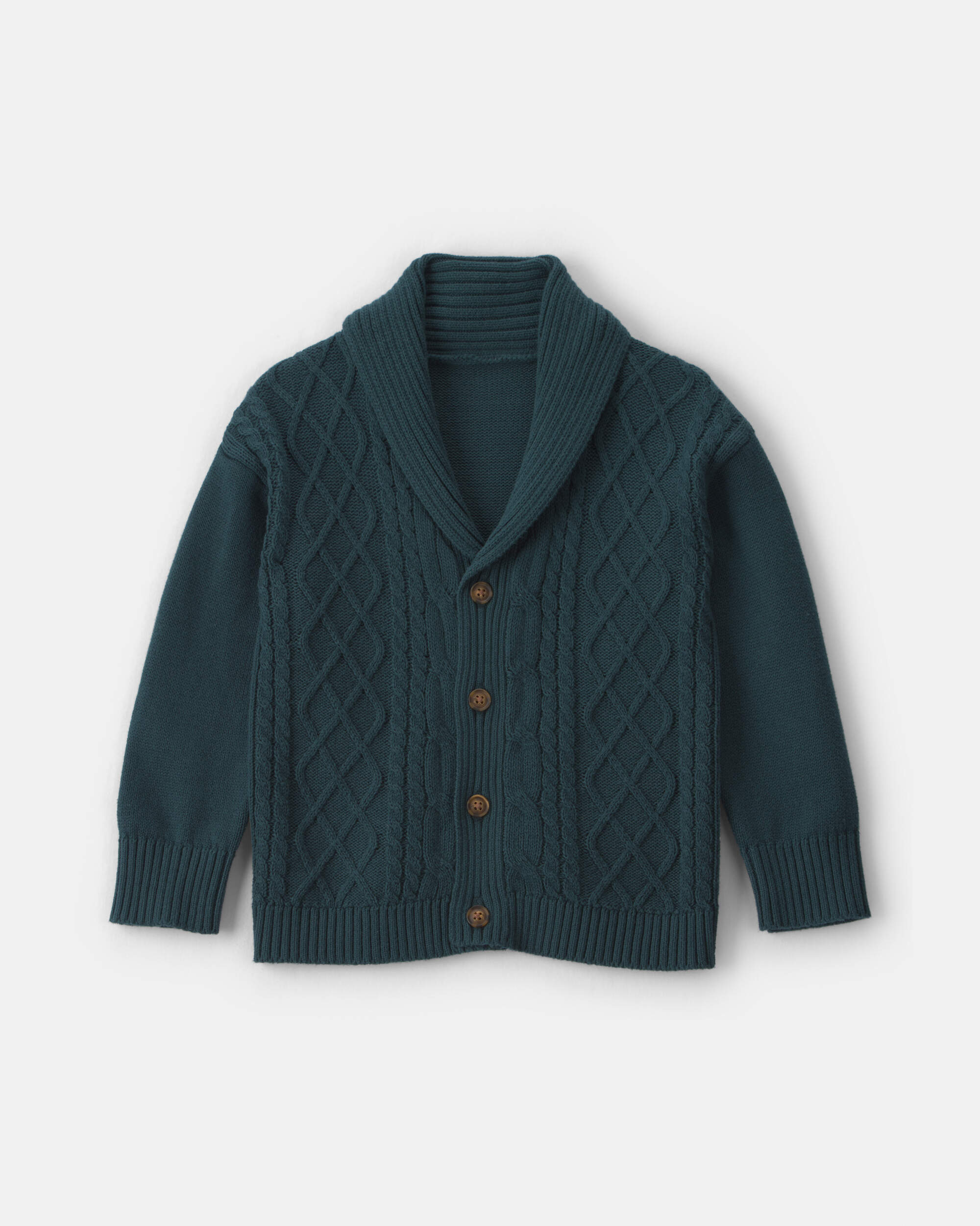 Toddler Boy Sweater Cardigan - Navy Blue