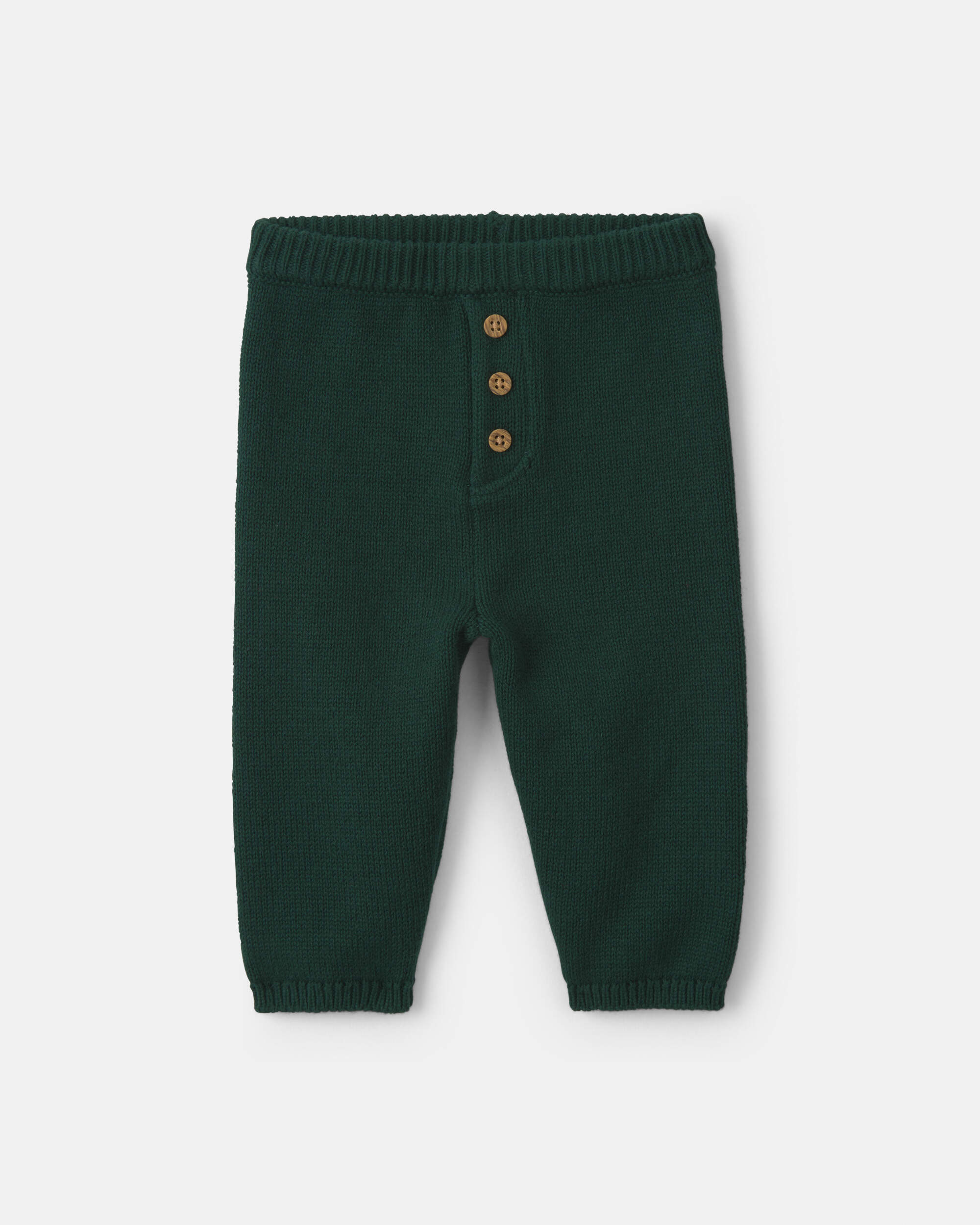 Baby Boy 2-Piece Gingerbread Long-Sleeve Top & Pant Set - Green