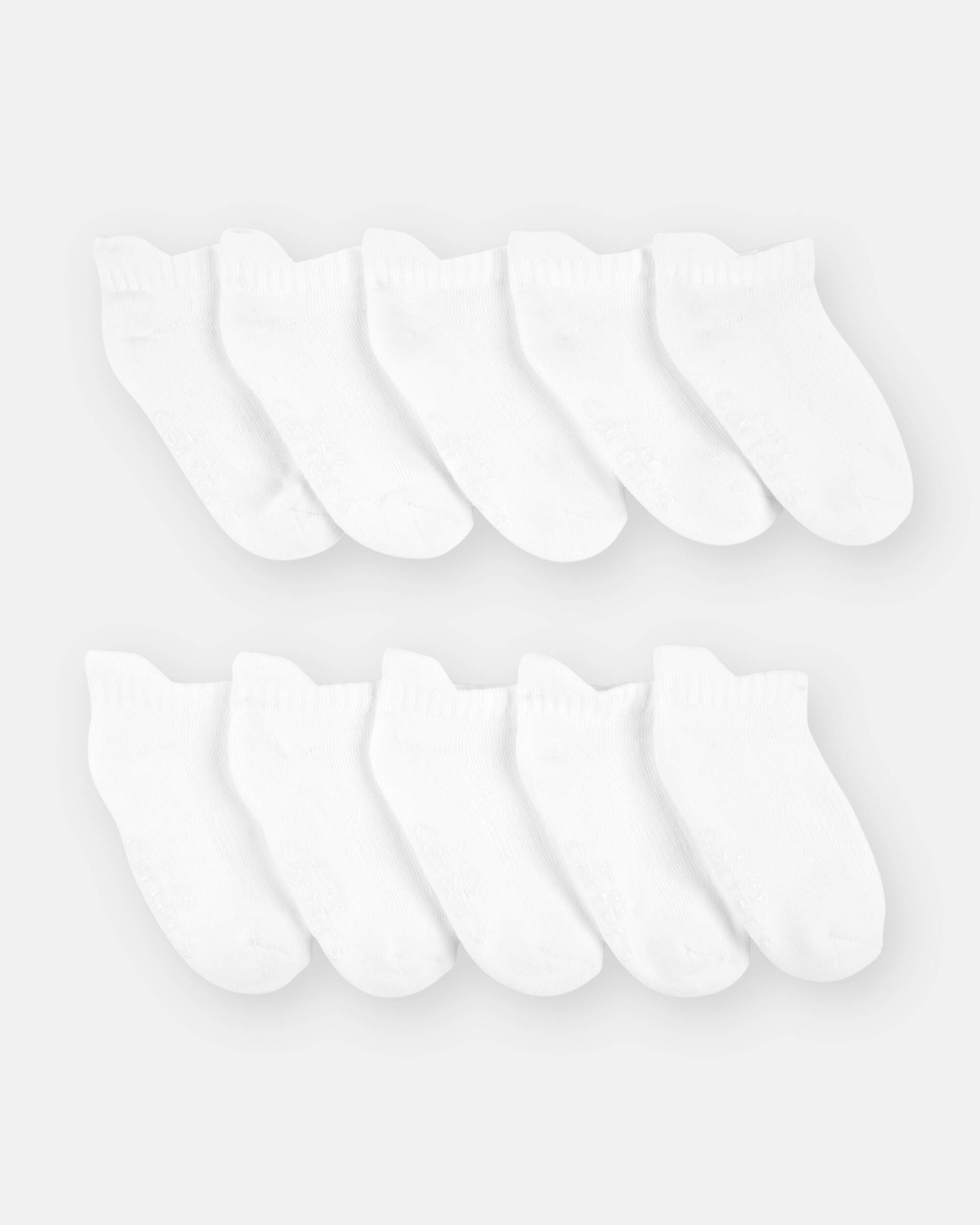 Toddler 10-Pack No Show Socks