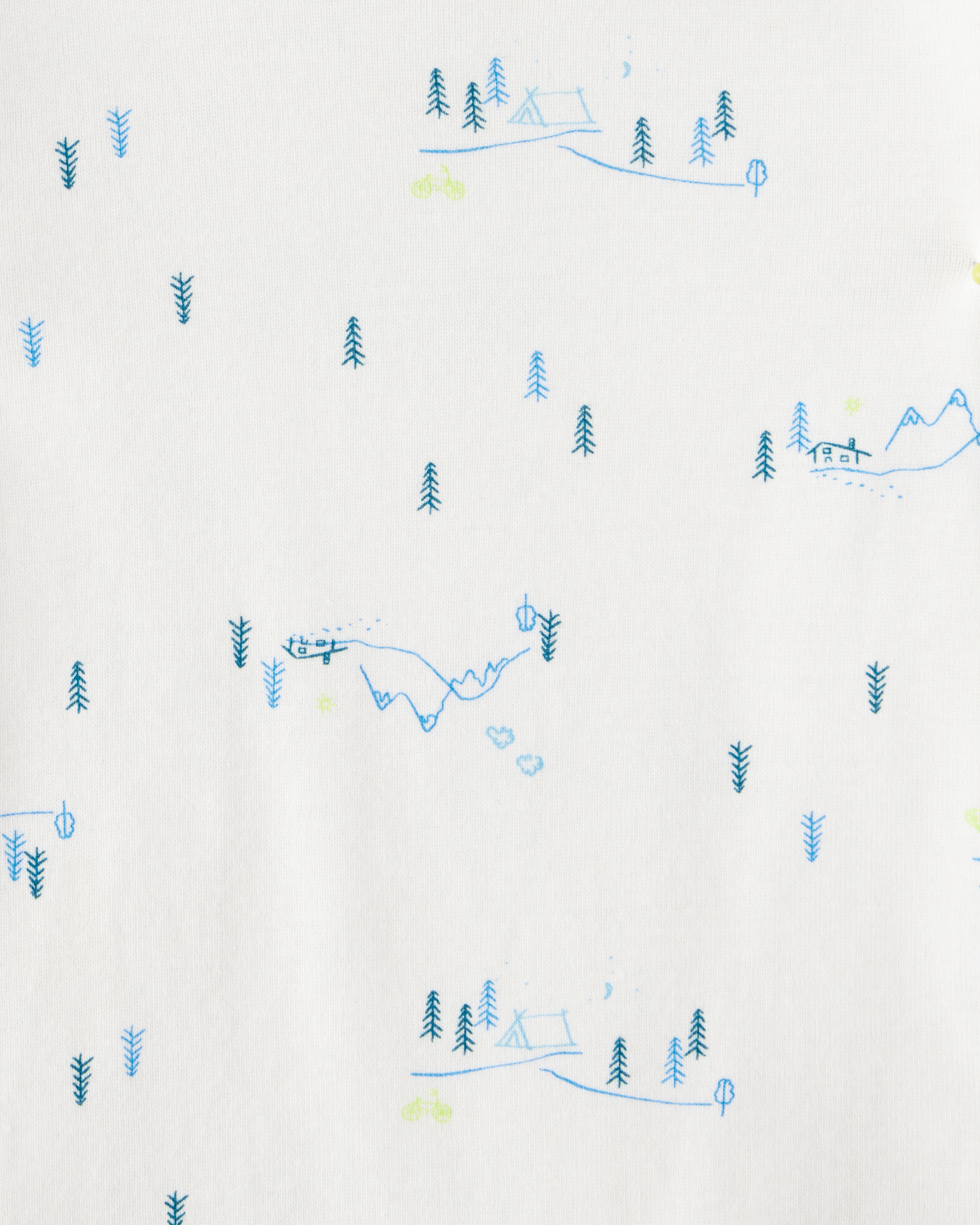 Baby Boy 3-Piece Fleece Vest Outfit Set - Blue