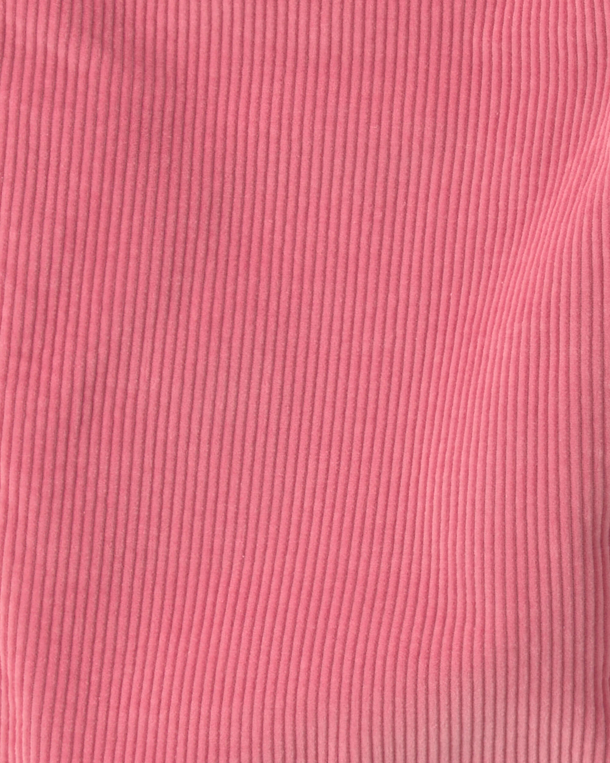 Girls Organic Cotton Pull On Corduroy Pants