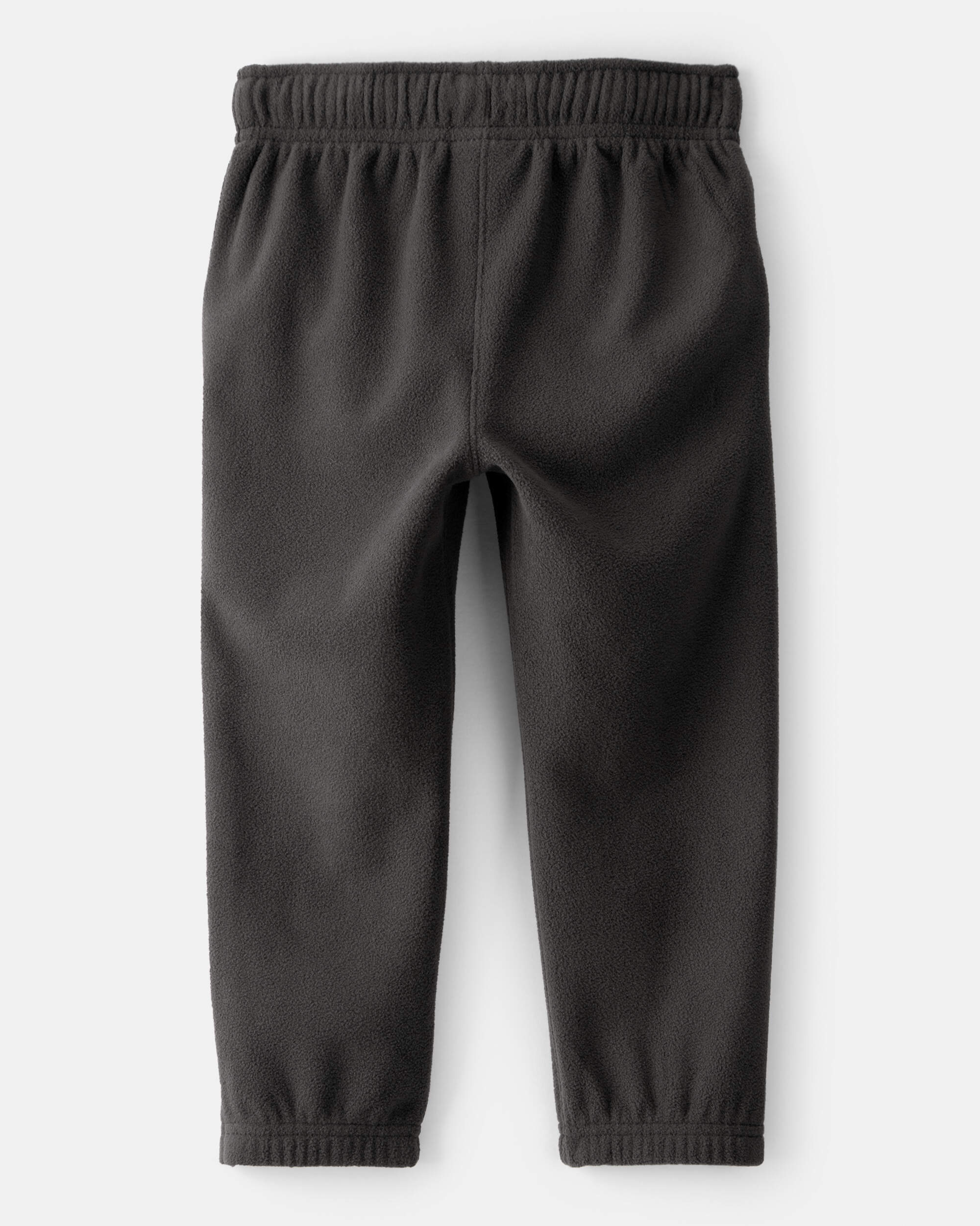 Toddler Boy Fleece Joggers - Black