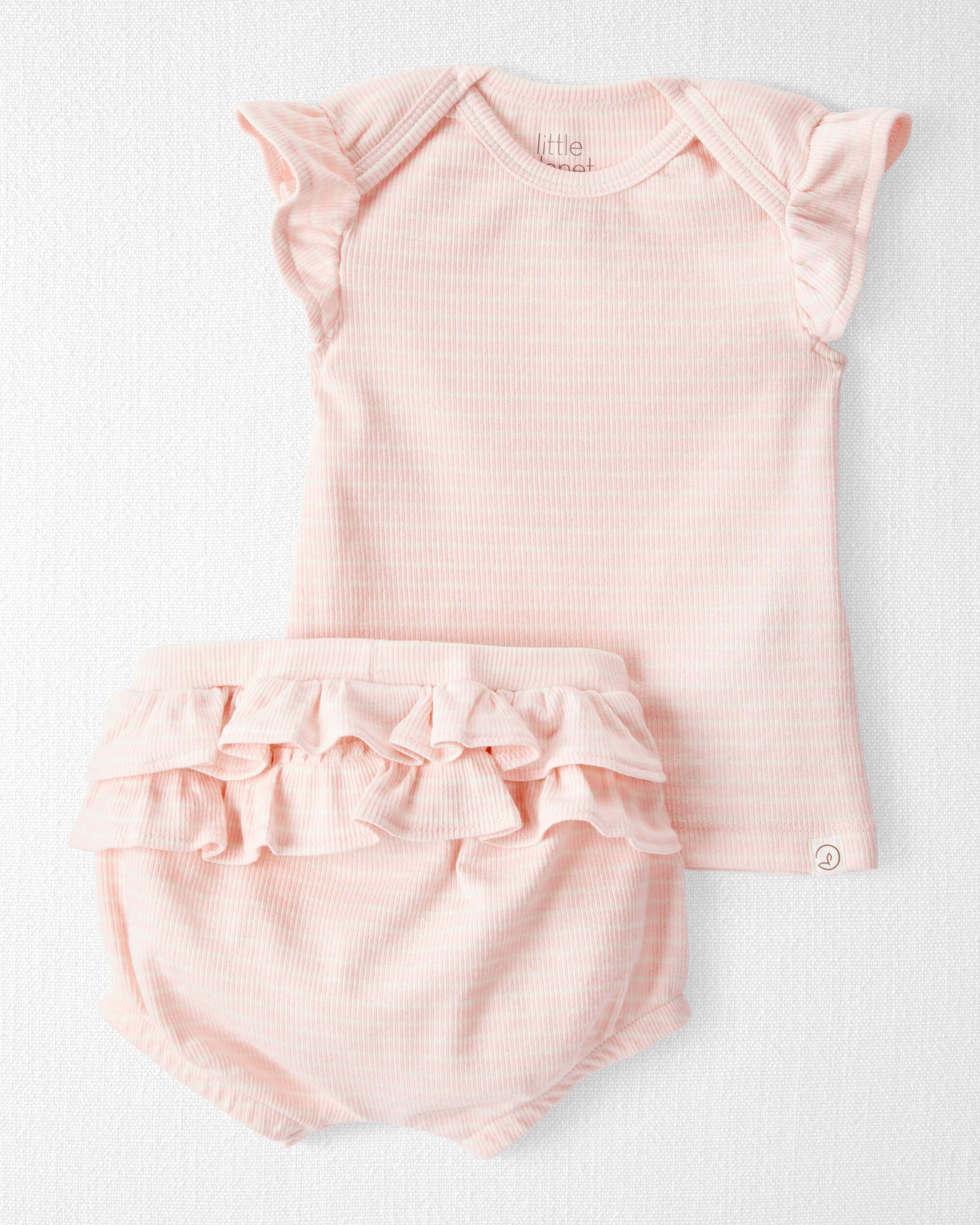 Baby 2-Piece Organic Cotton Rib Set