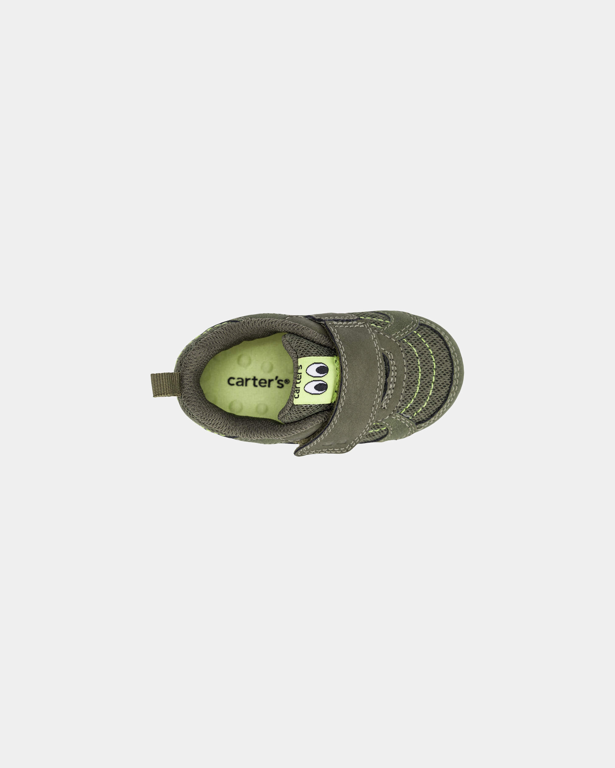 Baby Boy Every Step® First Walker Monster Sneakers - Green