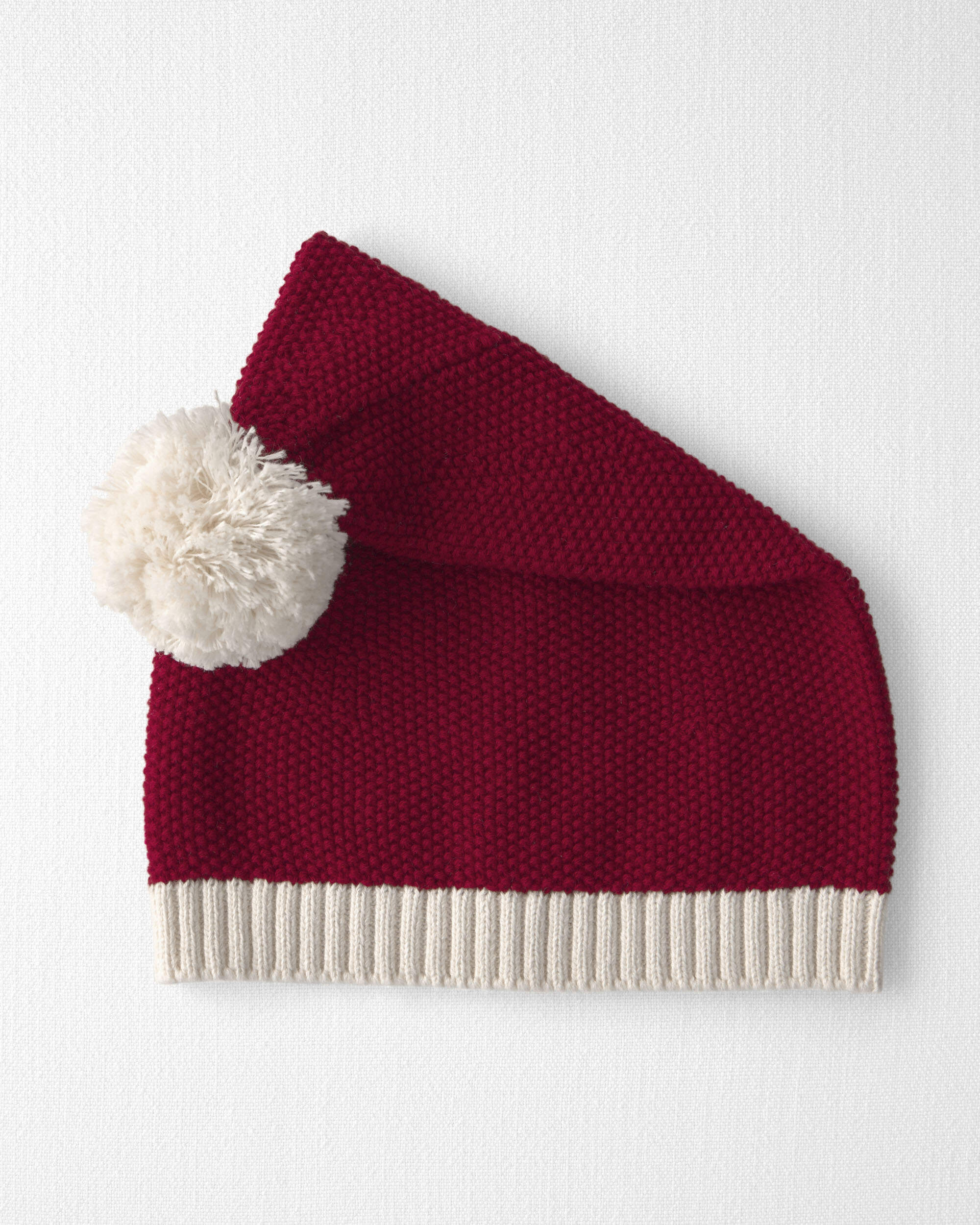Toddler Organic Cotton Santa Hat