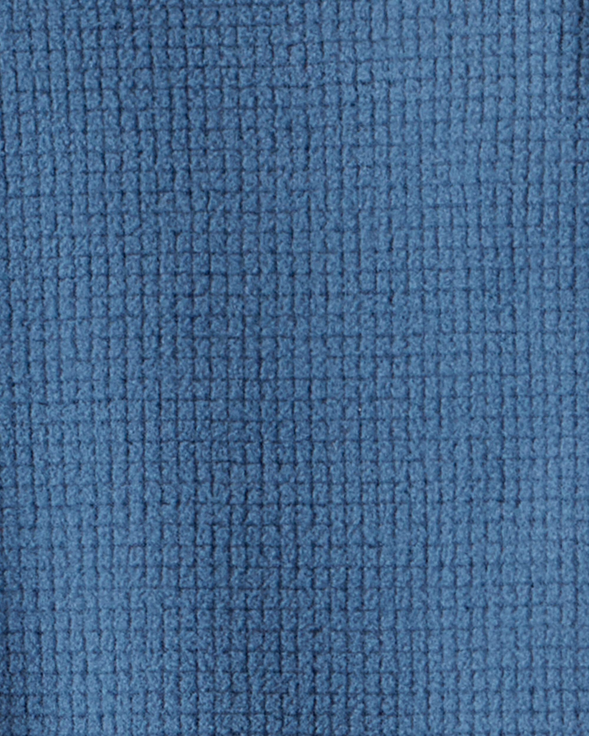 Baby Boy Fleece Long-Sleeve Snug Fit 1-Piece pyjamas - Blue