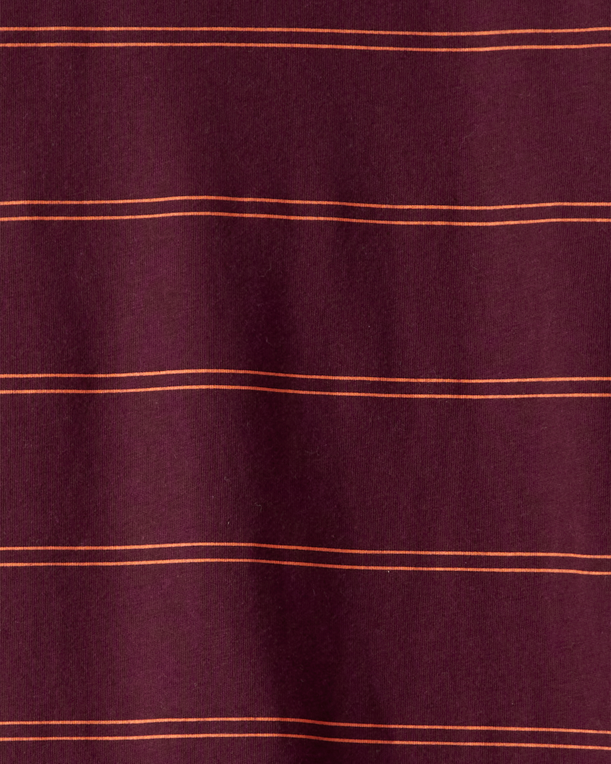 Boys Striped Long-Sleeve T-Shirt - Burgundy