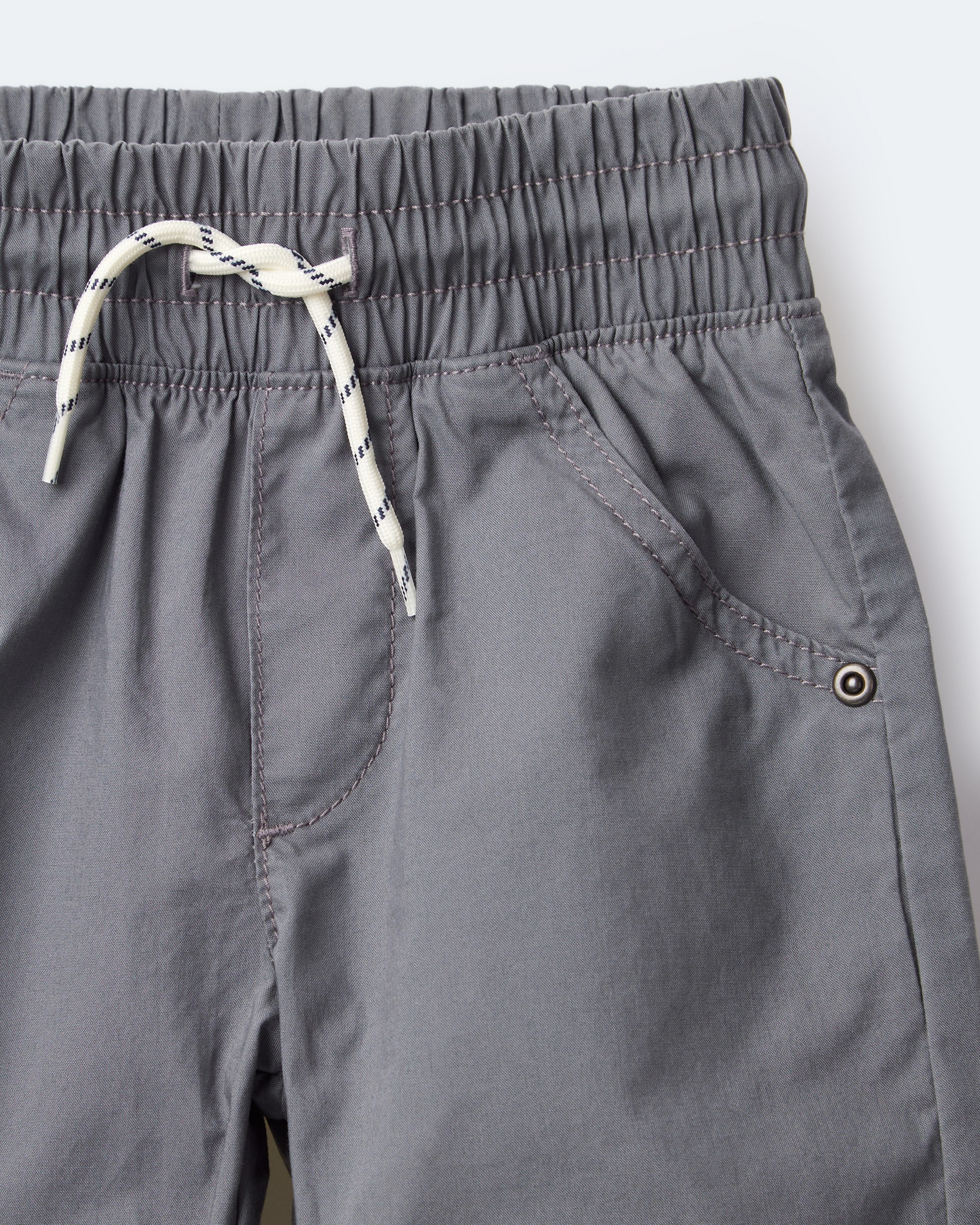 Toddler Boy Dart Pant - Grey