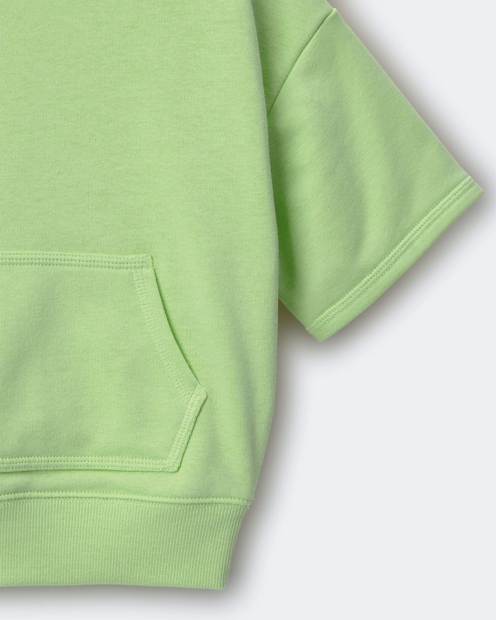 Toddler Breezy Top with Pocket - Lime Green