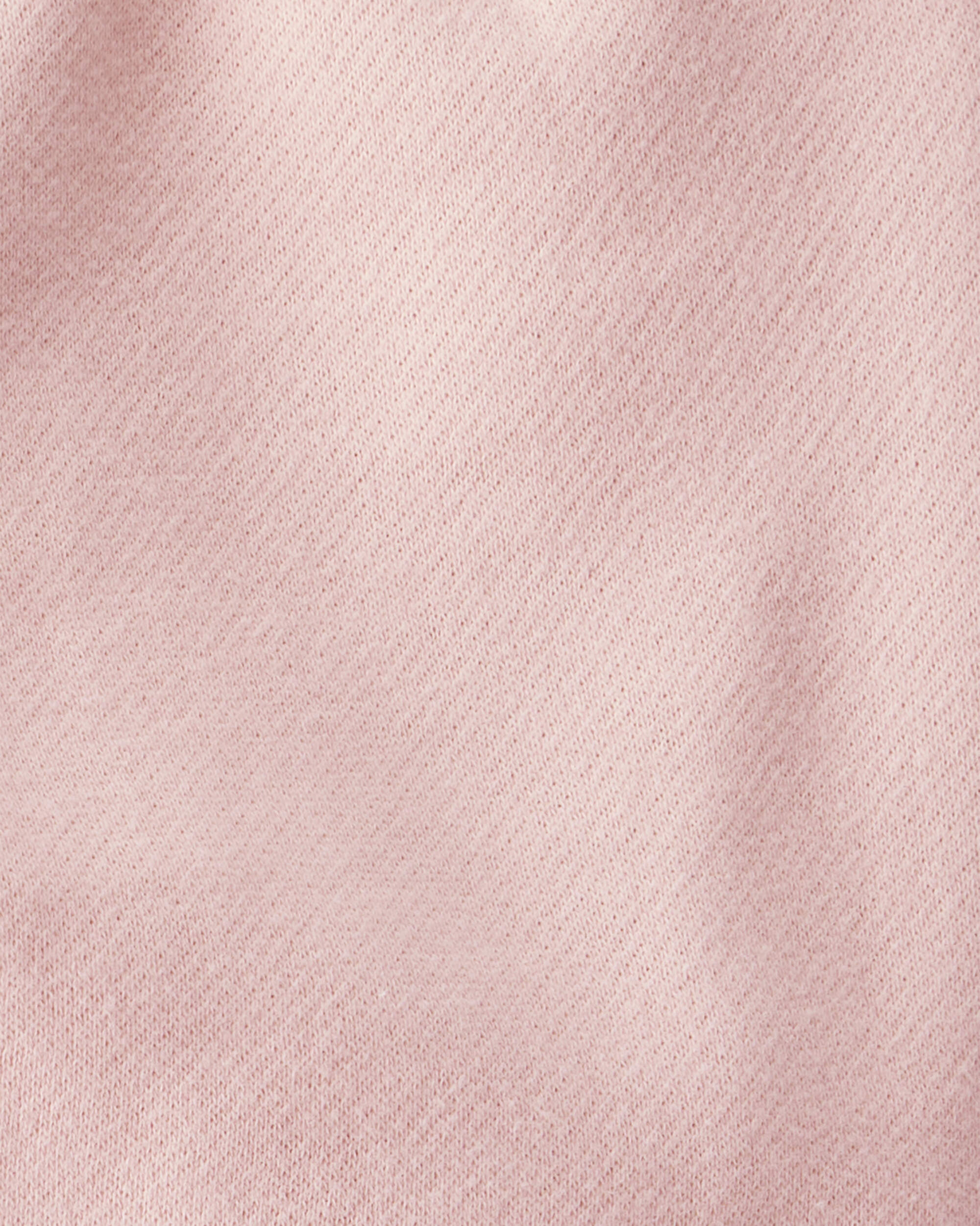 Baby Girl Cotton Joggers - Pink