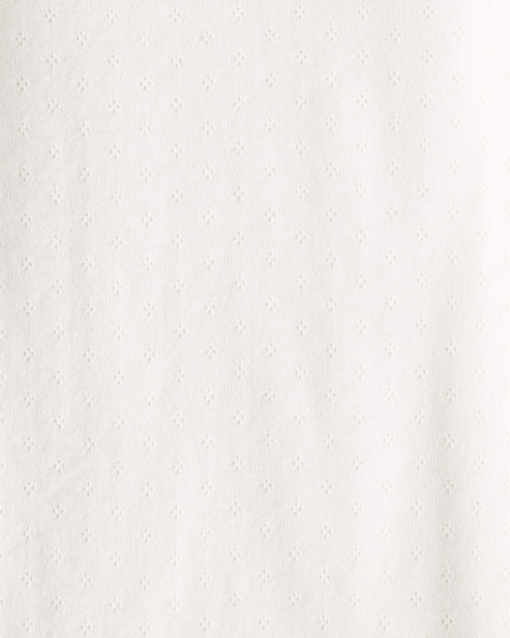 Toddler Girl 3-Pack Cotton Long-Sleeve Tops - Ivory