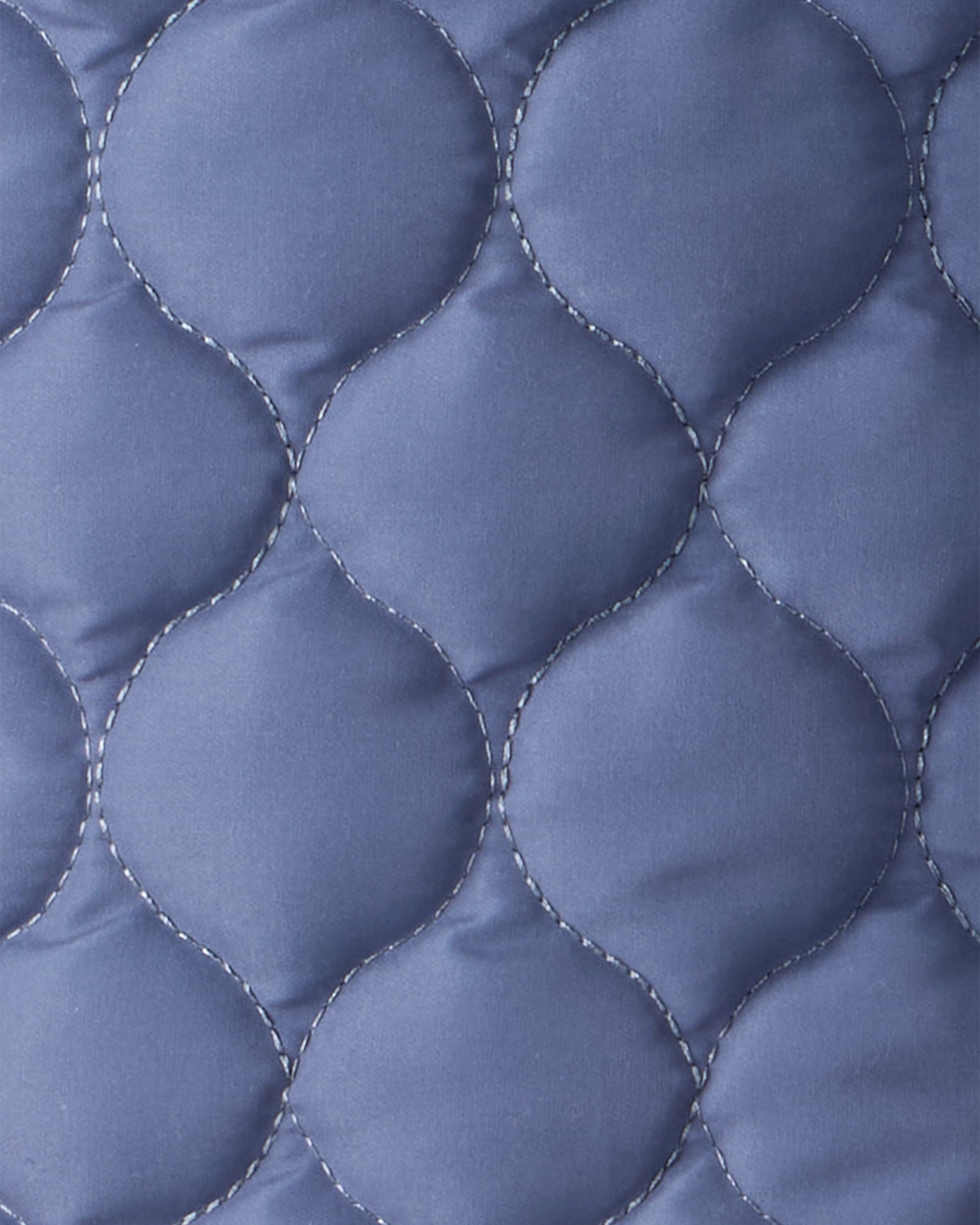 Baby Boy 1-Piece Quilted Pram Snowsuit - Navy