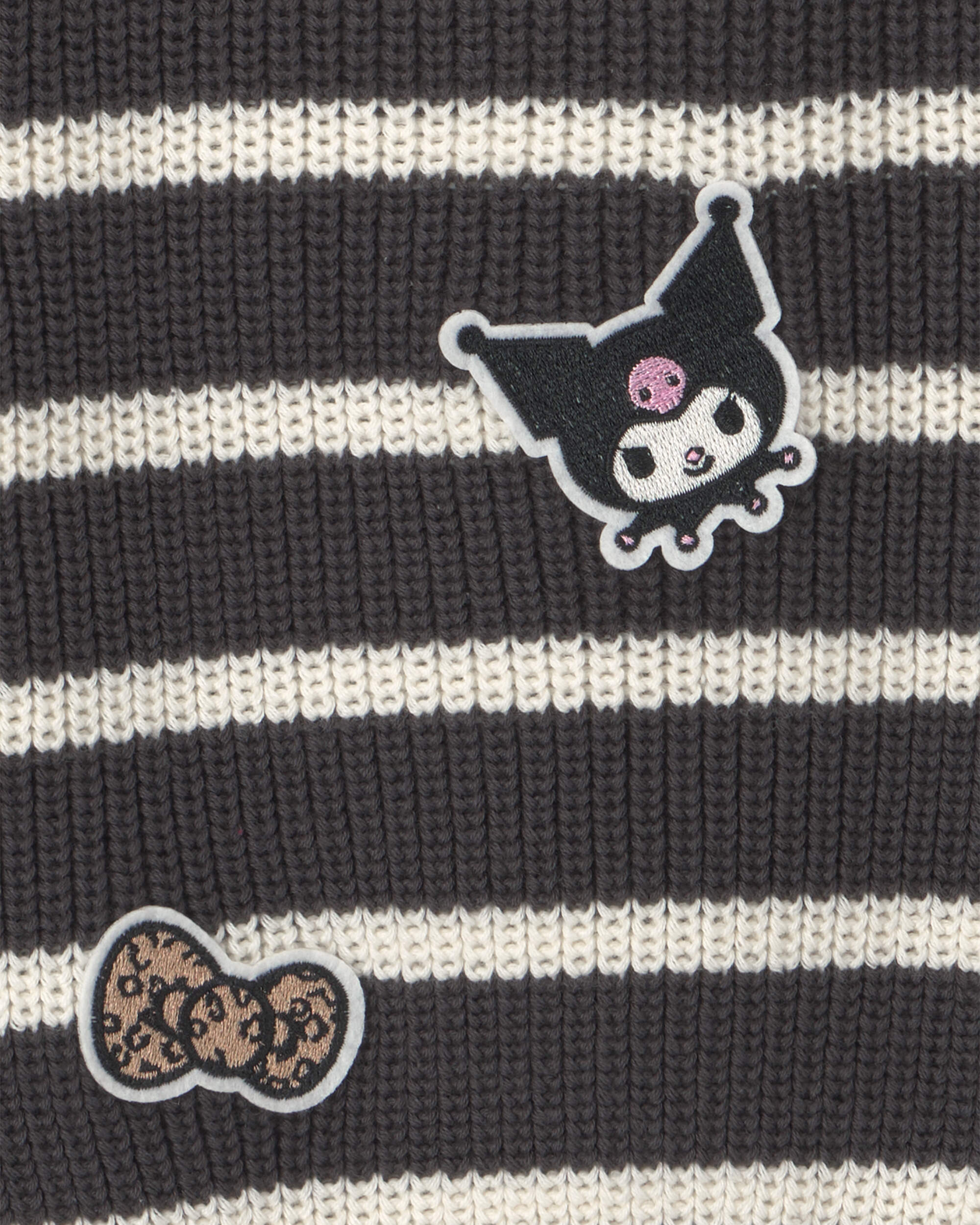 Toddler Girl Hello Kitty® Striped Sweater - Grey