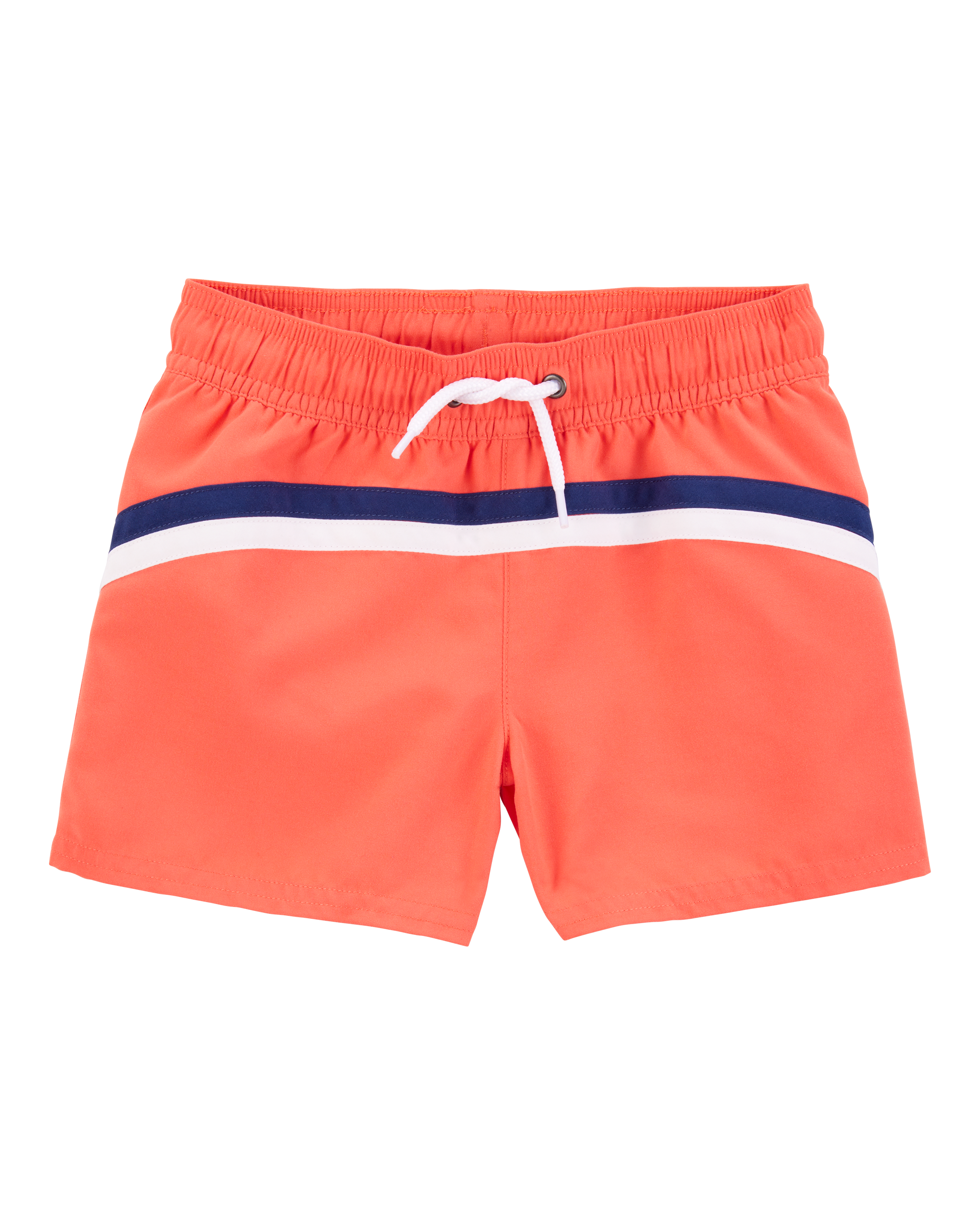 Toddler Boy Striped Swim Trunks