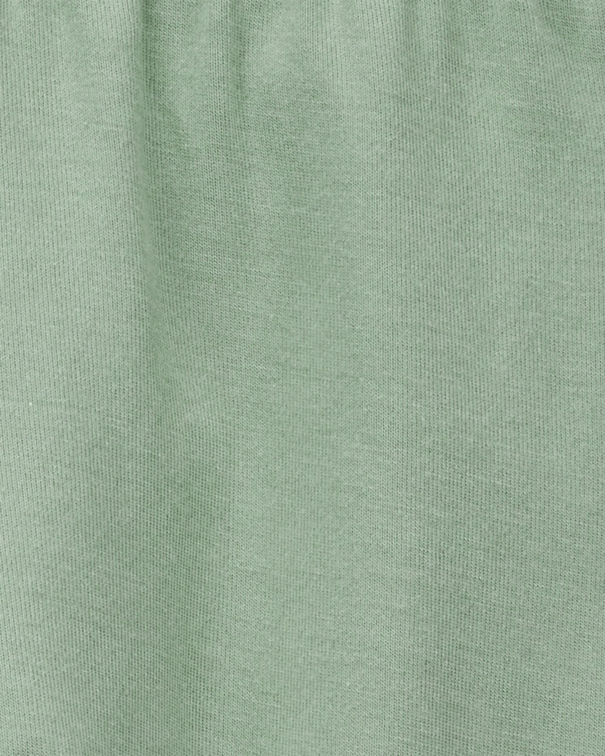 Baby Girl 2-Pack PurelySoft Pull-On Pants - Green/White