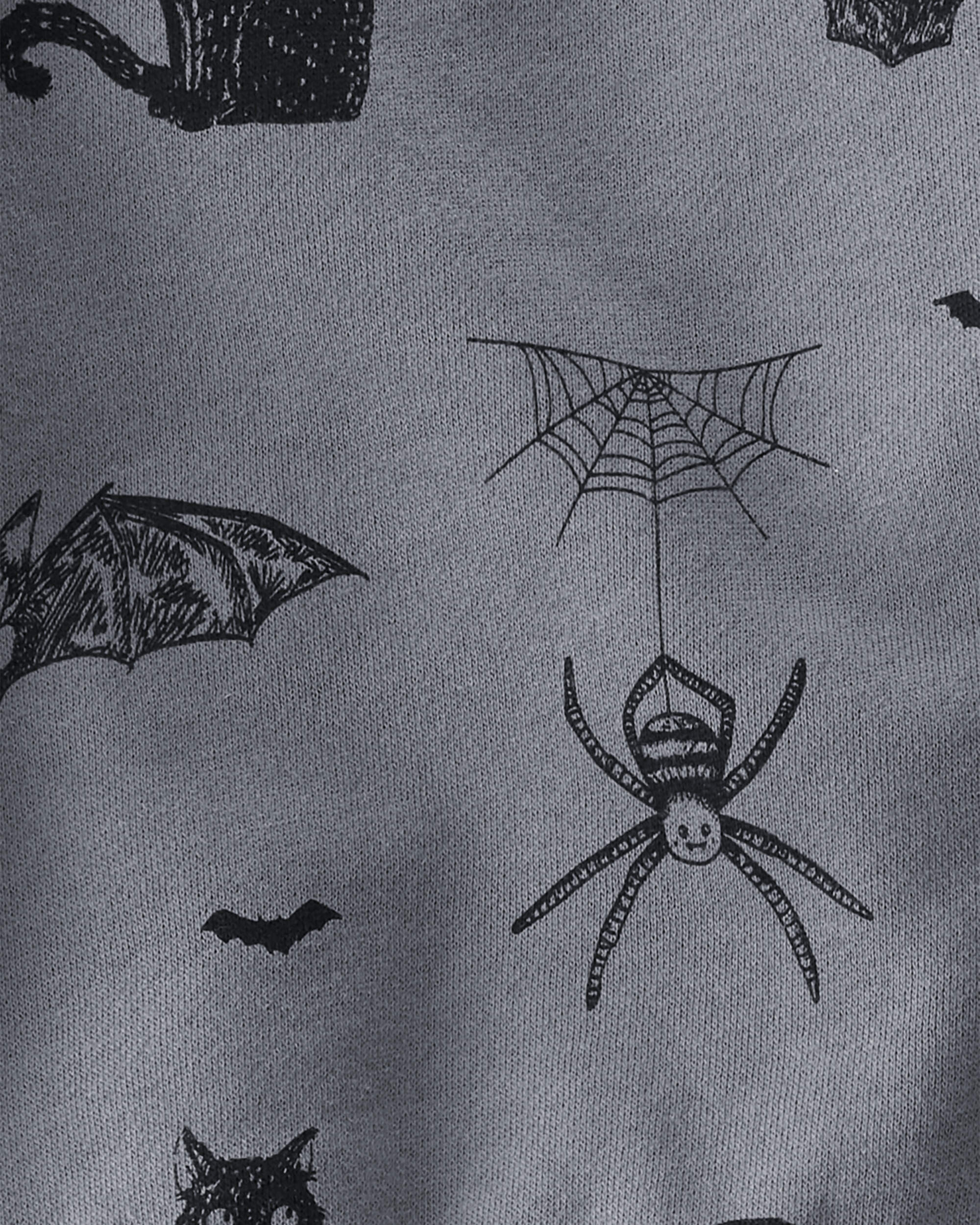 Baby 2-Piece Fleece Set Made with Organic Cotton Spooky Night Print