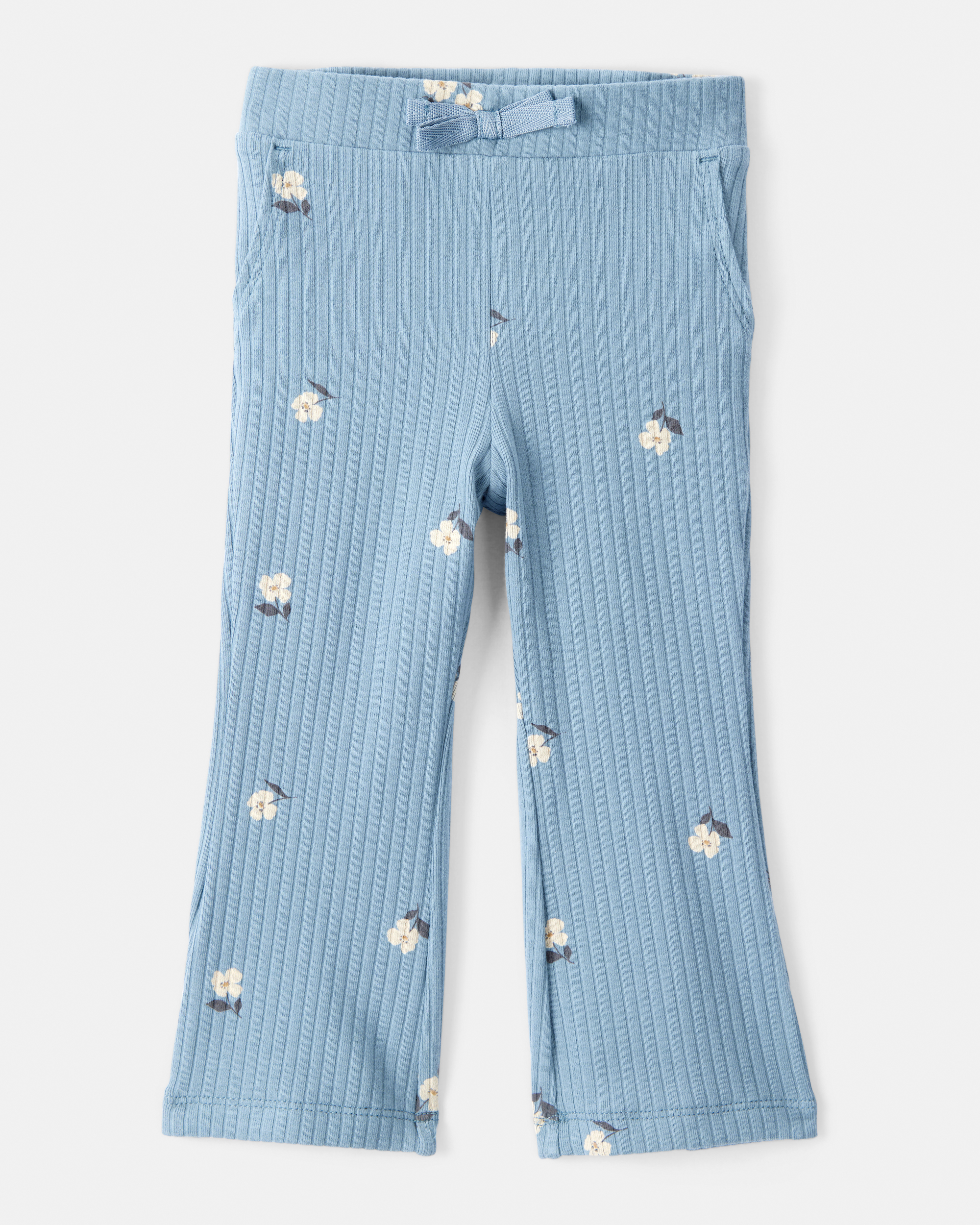 Baby 2-Piece Floral Top & Pant Set - Blue