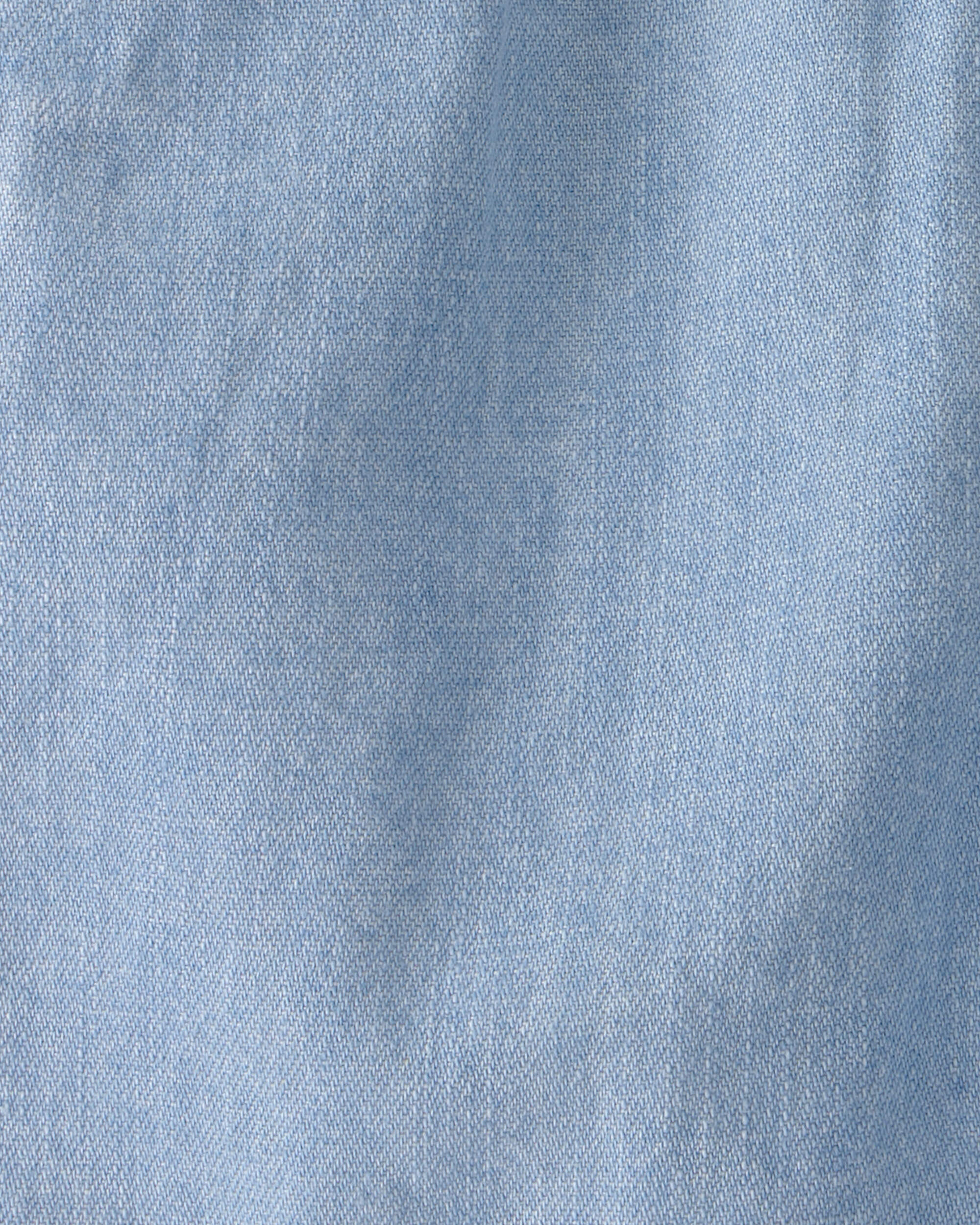 Toddler Organic Cotton Chambray Shorts