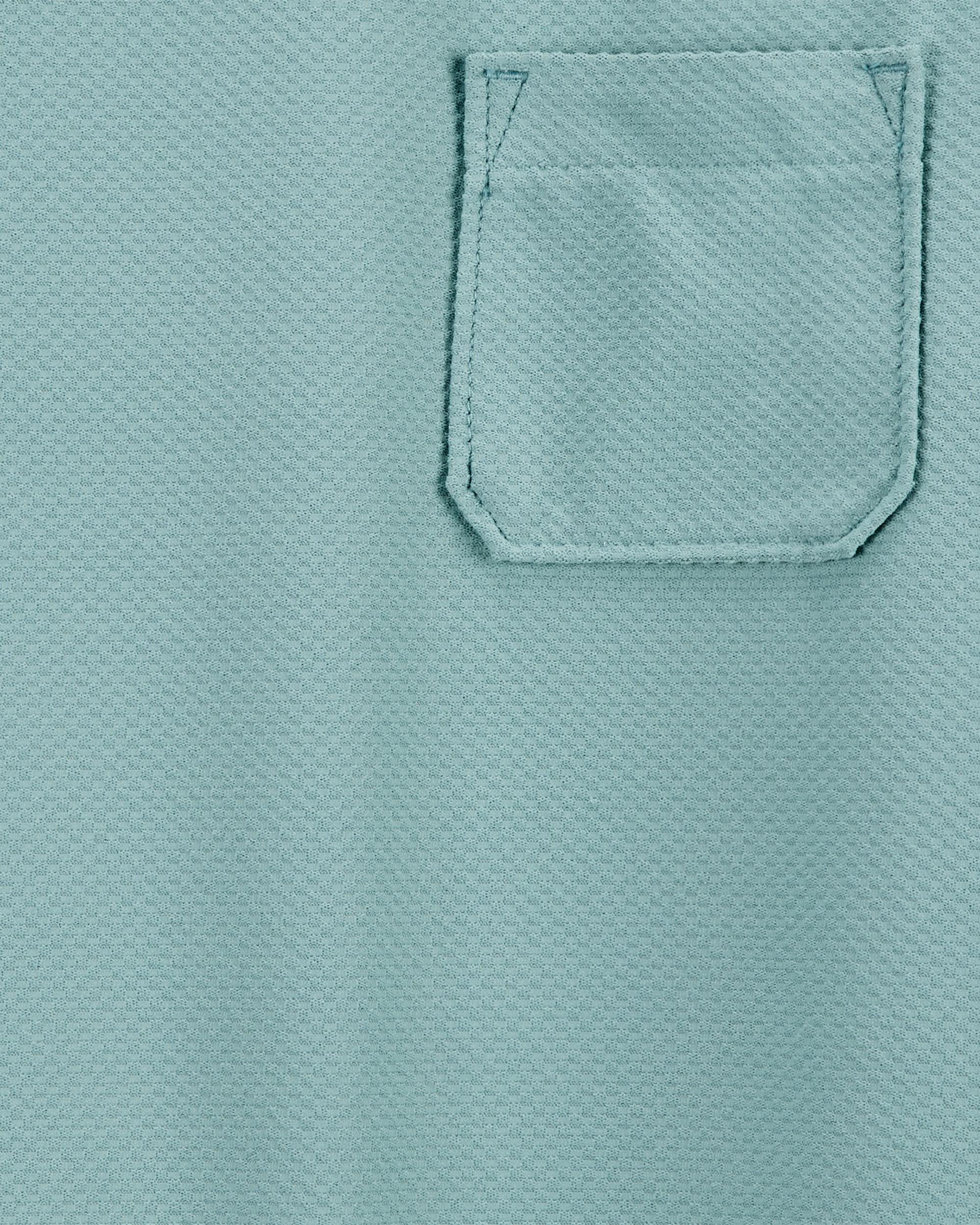Kid Striped Short-Sleeve Tee - Green