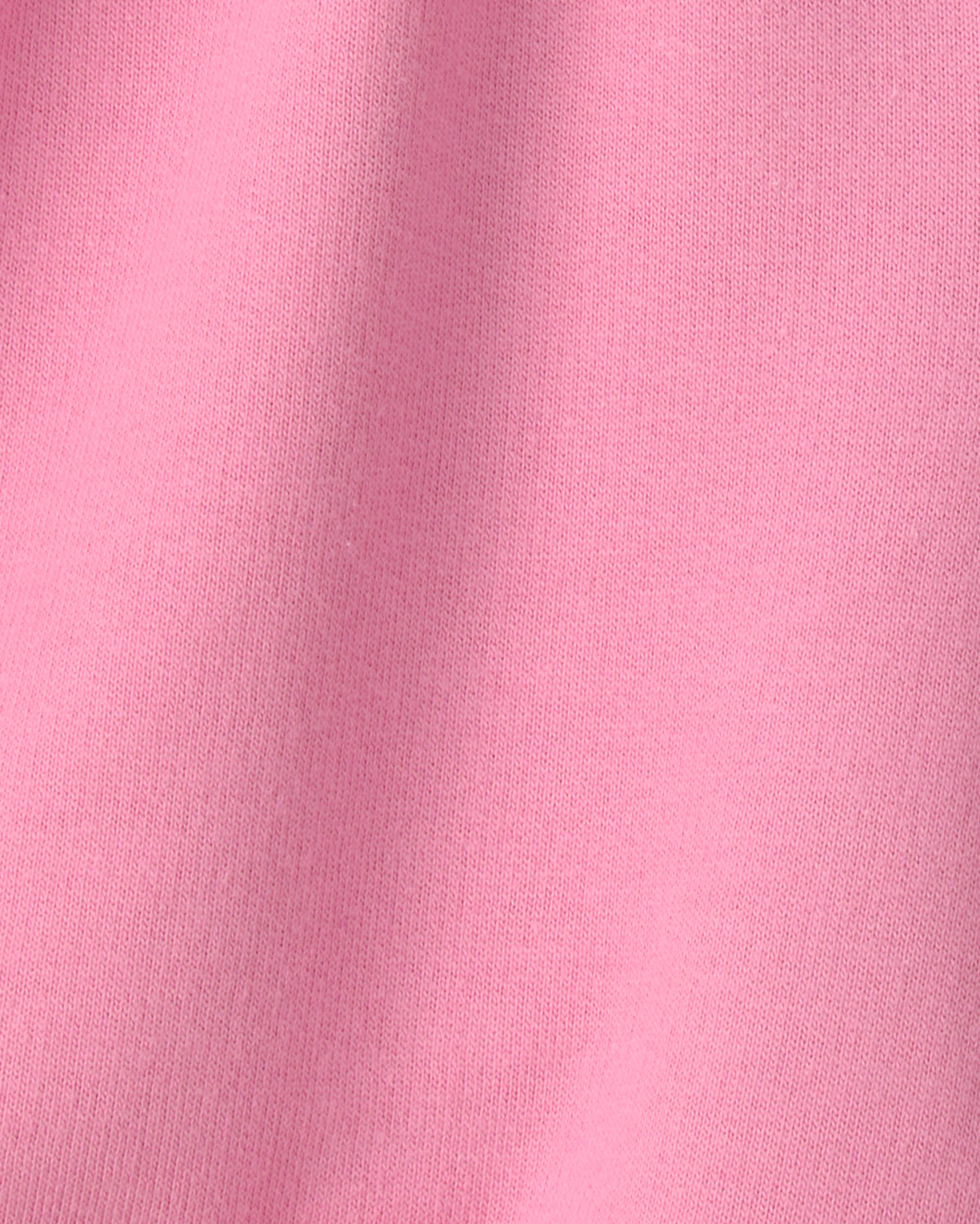 Girls French Terry Shorts - Pink