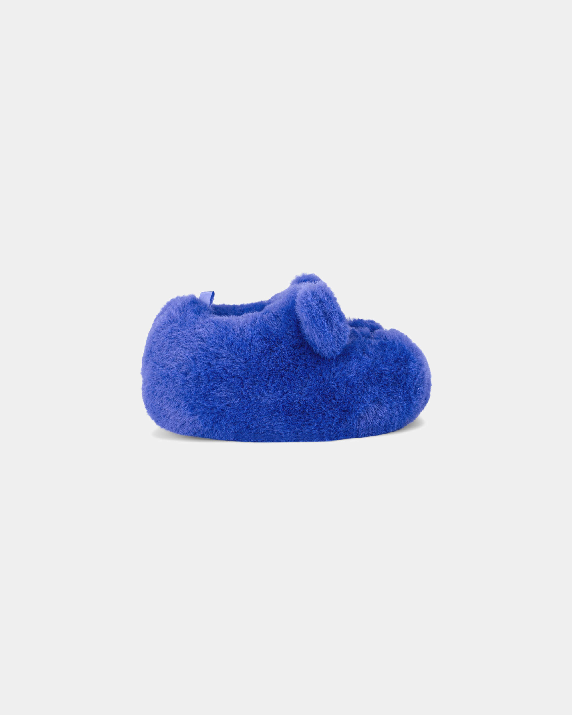 Boys Cozy Monster Slippers - Blue