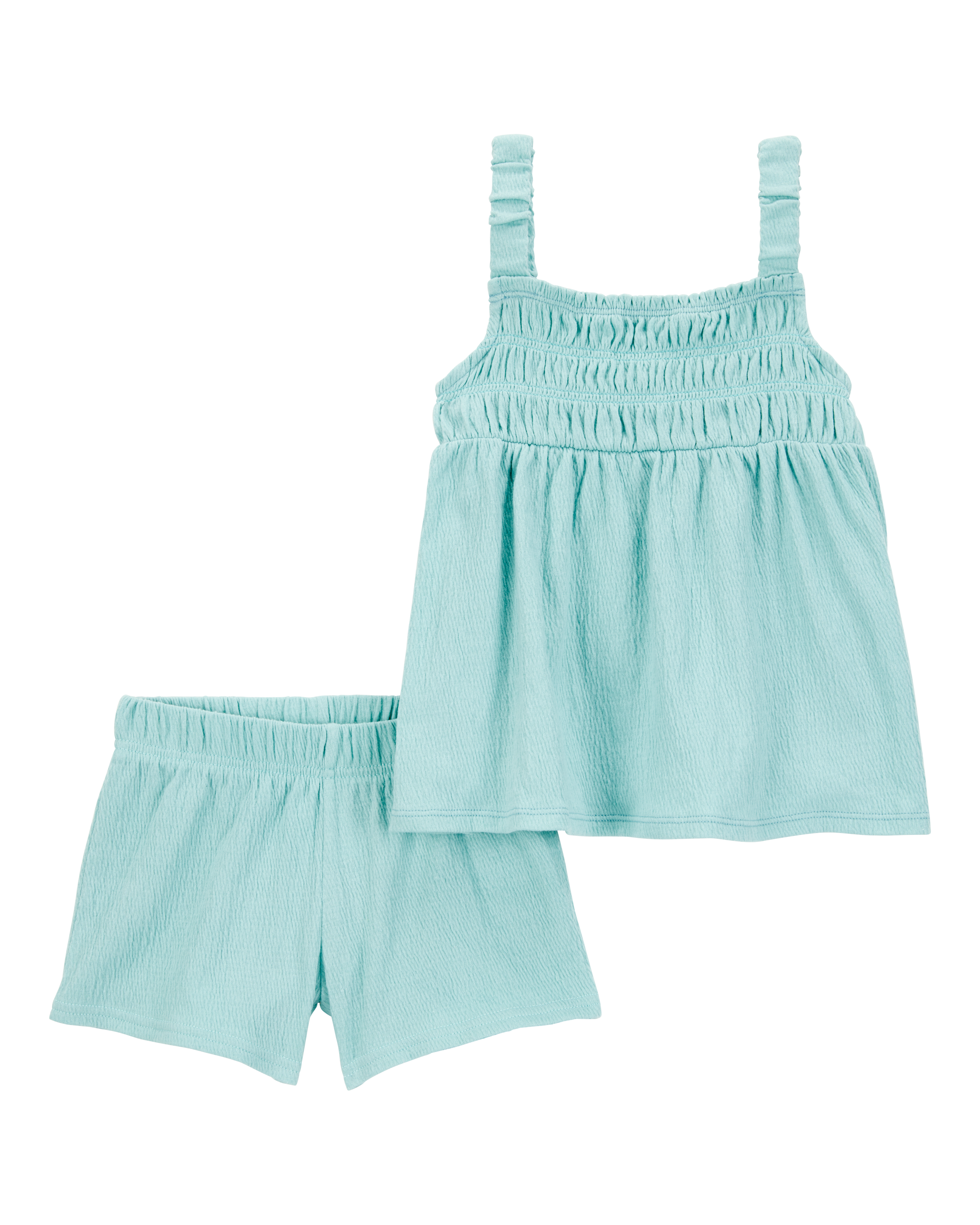 Baby 2-Piece Gauze Tank & Short Set