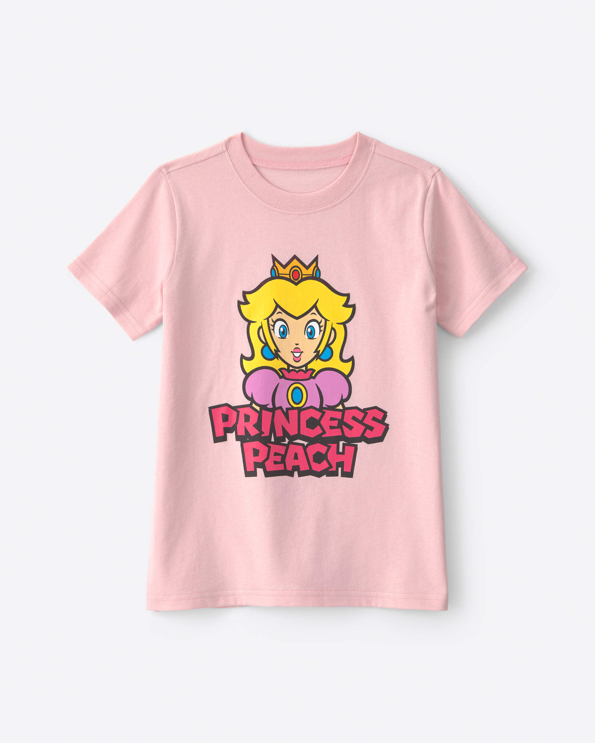 Girls 'Princess Peach' Graphic Tee - Pink