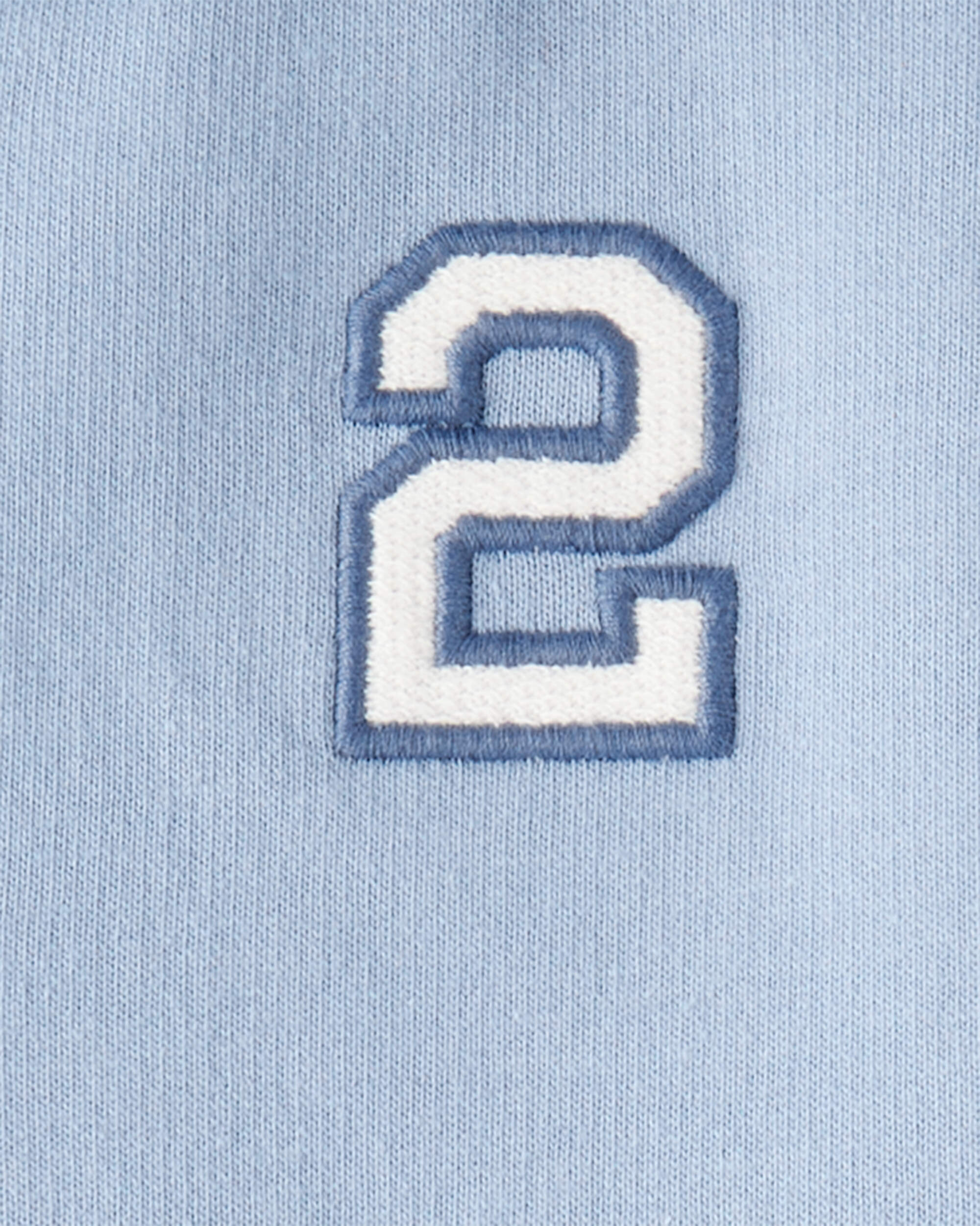 Baby Boy 3-Piece French Terry Jacket Outfit Set - Blue