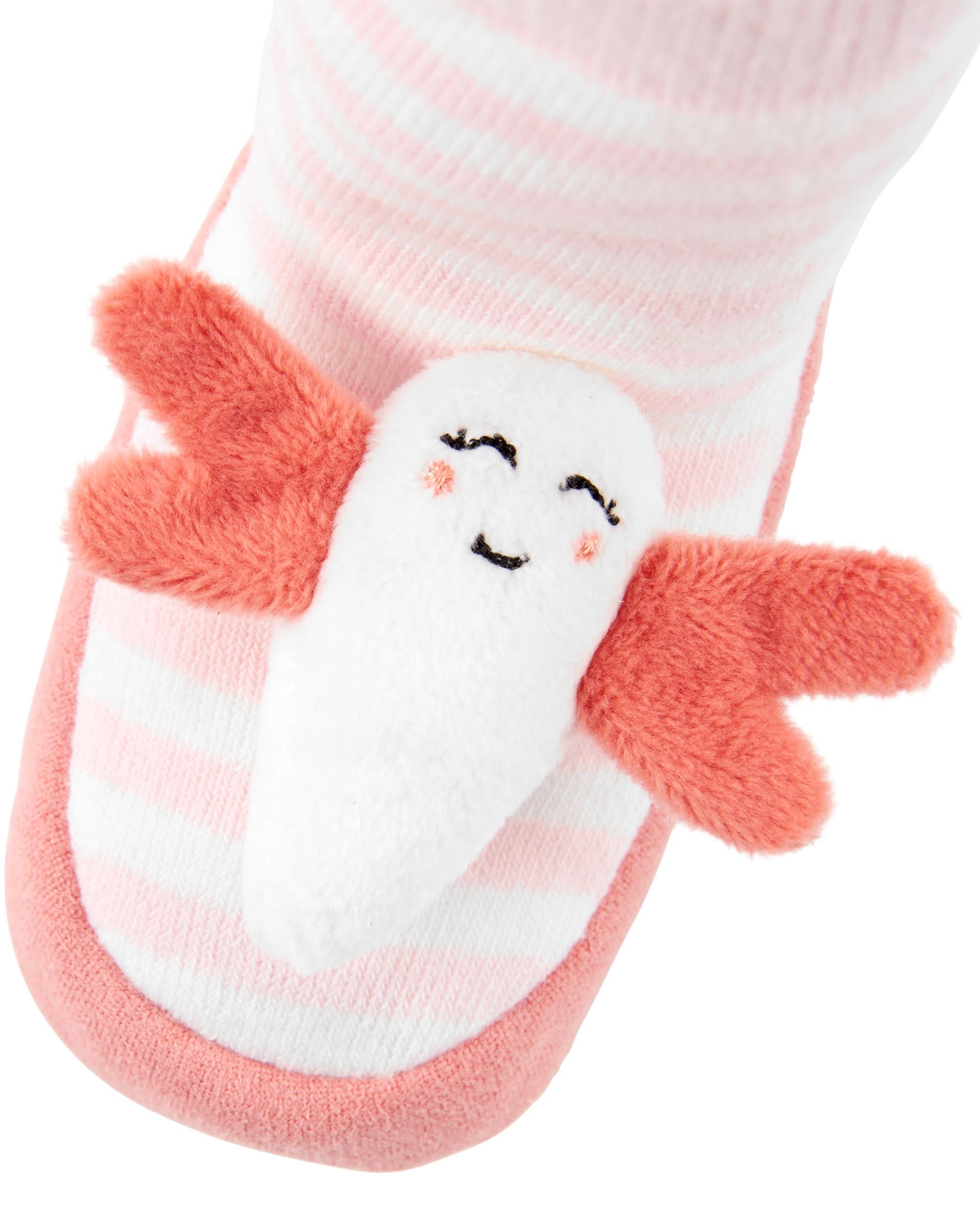 Pink Dragonfly Slipper Socks Carter s Oshkosh Canada