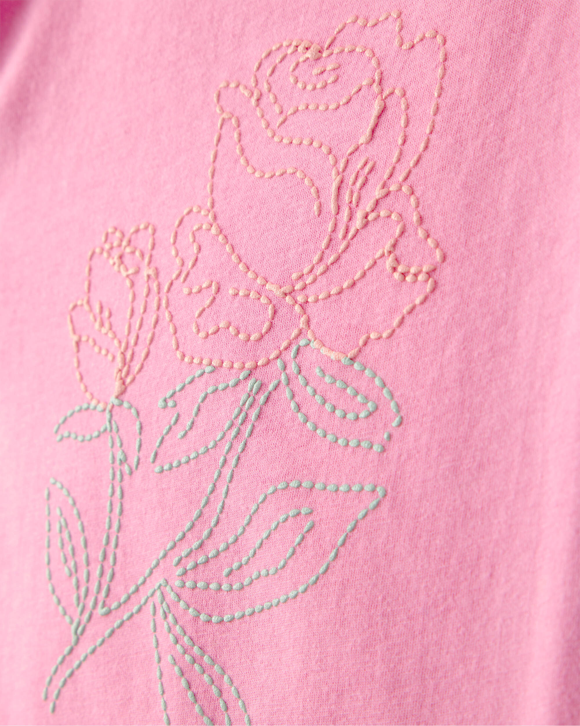 Toddler Girl 2-Piece Floral Top & Skort Set - Pink