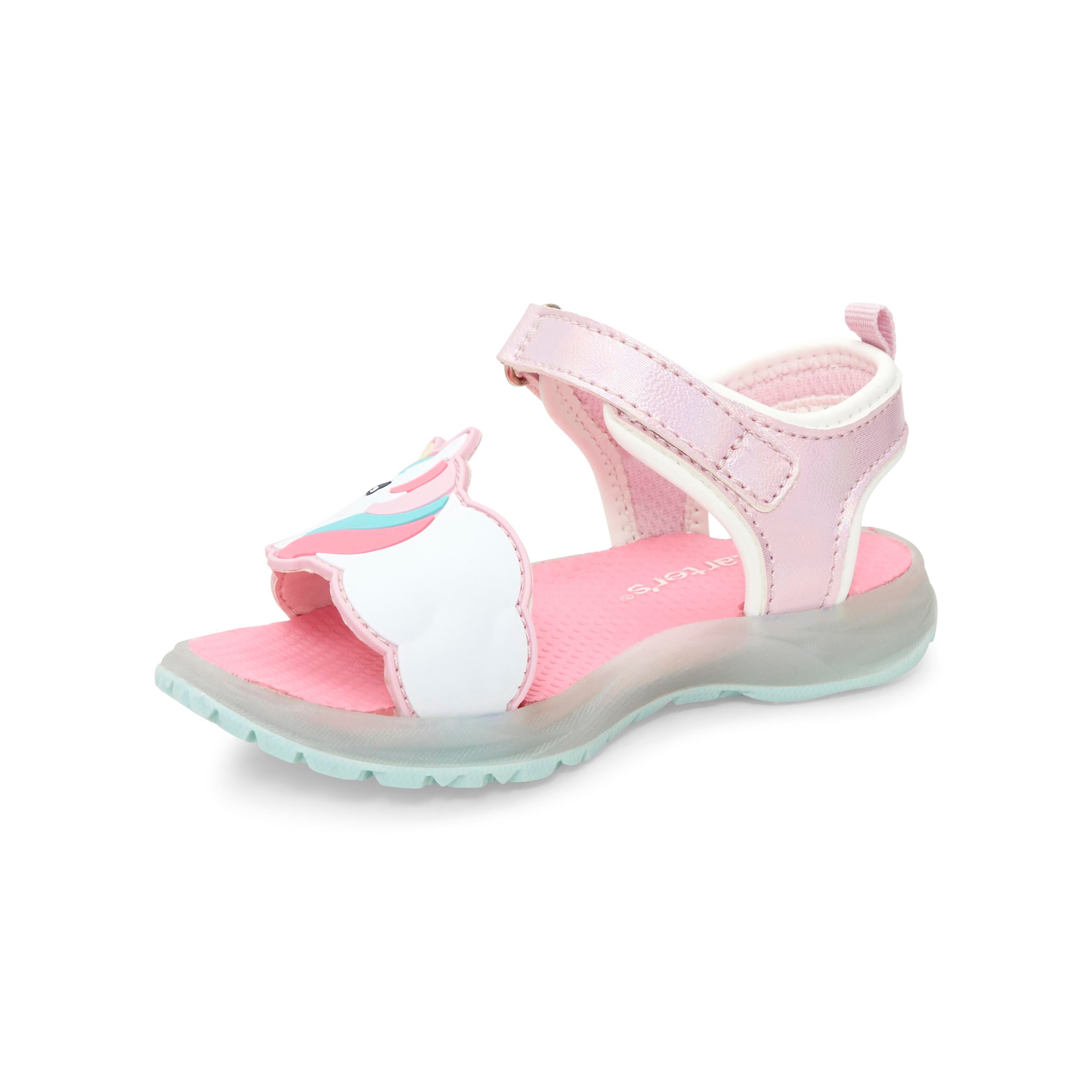 Unicorn sandals for girls clearance