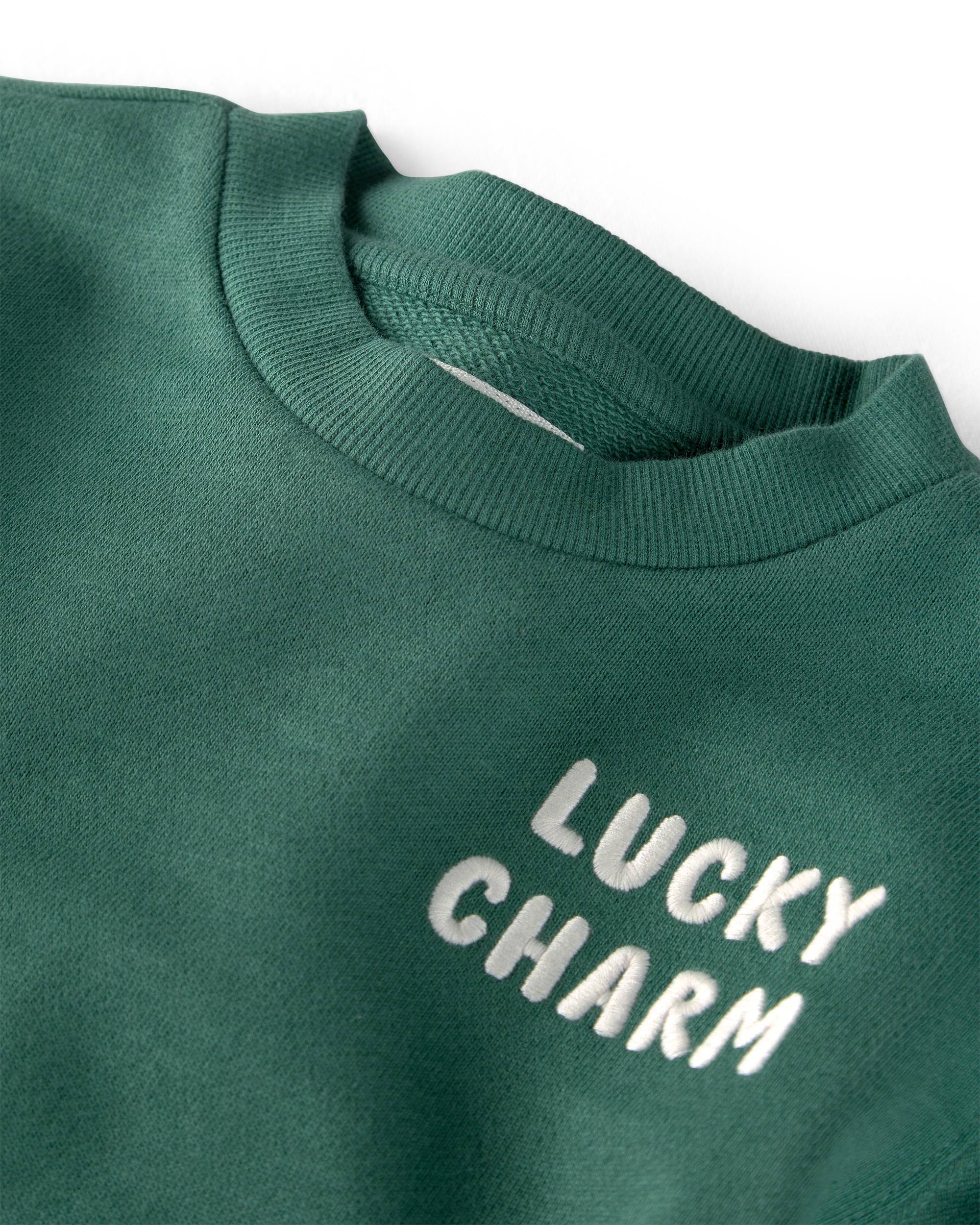 Toddler Organic Cotton Lucky Charm Sweatshirt