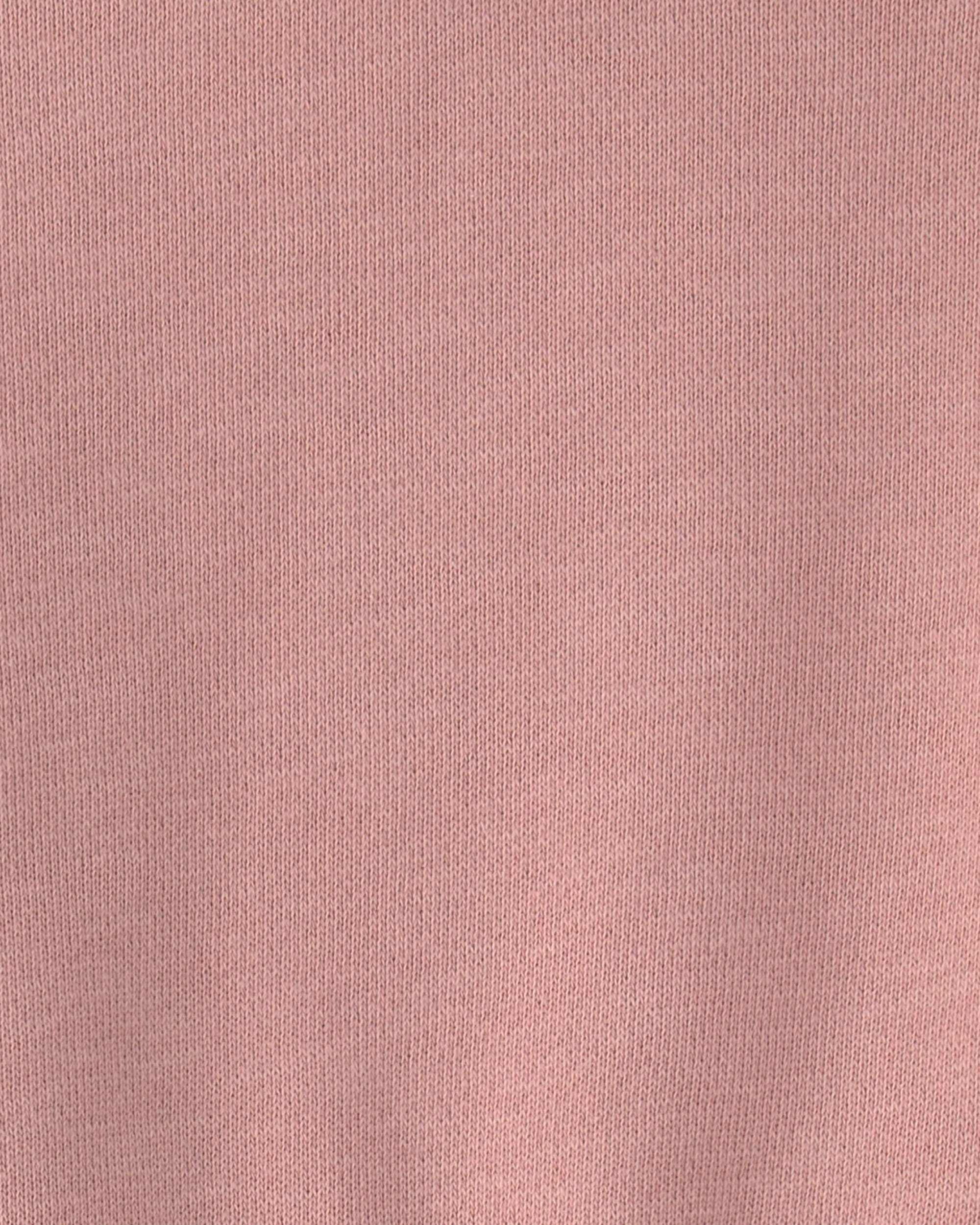 Baby Girl 2-Piece Organic Cotton Pullover & Short Set Pink