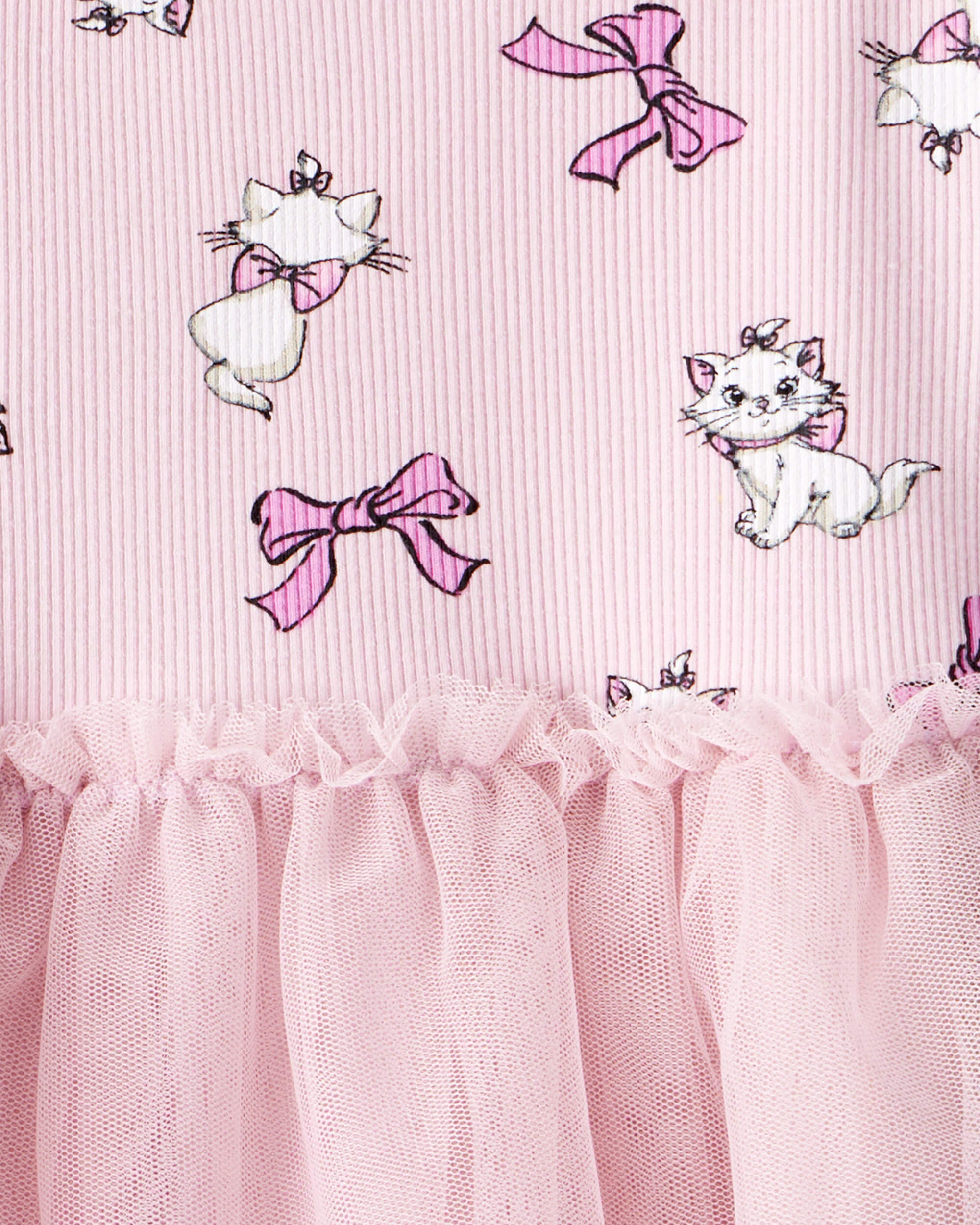 Baby Aristocats Long-Sleeve Tutu Dress
