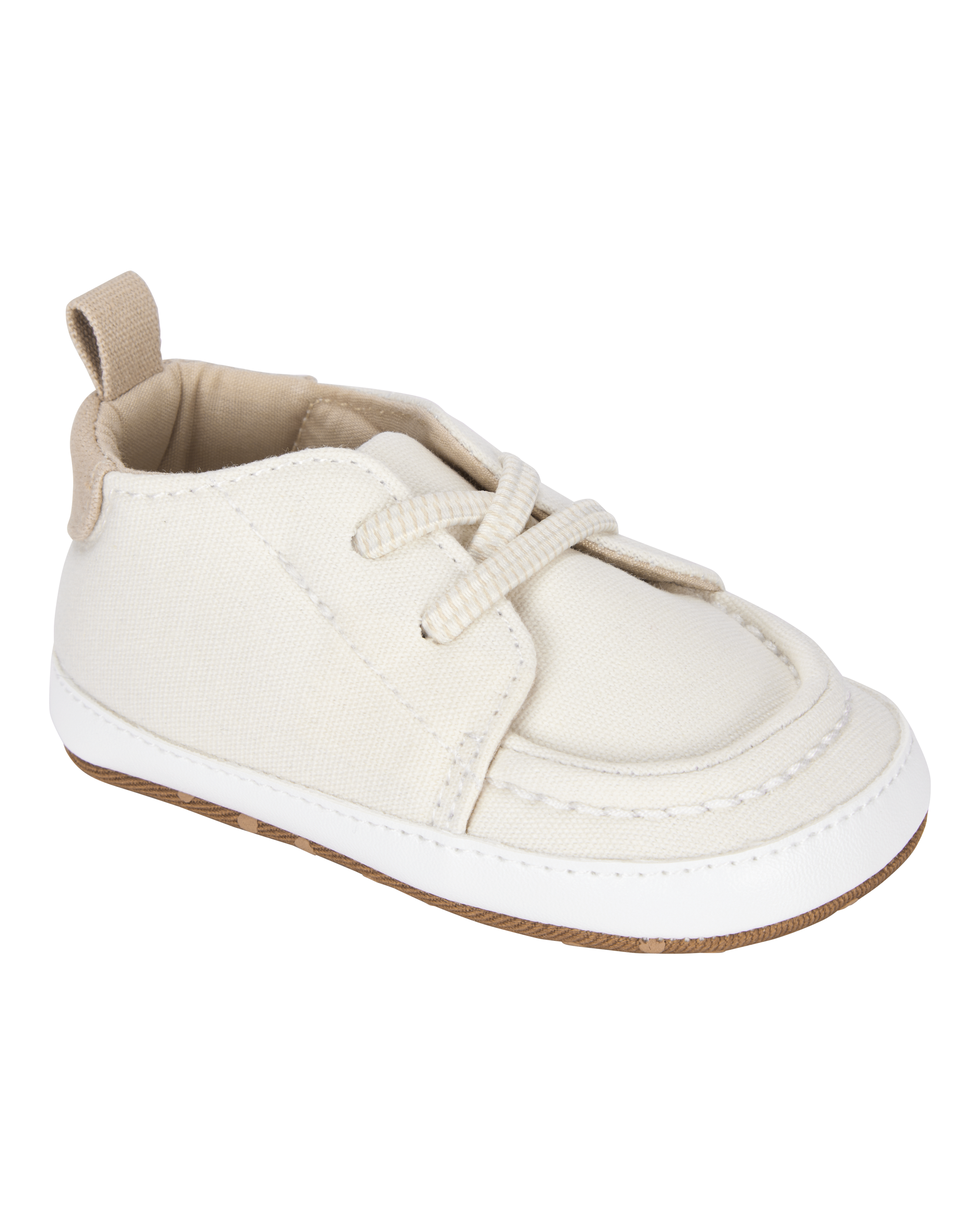 Casual Boat Shoes - White