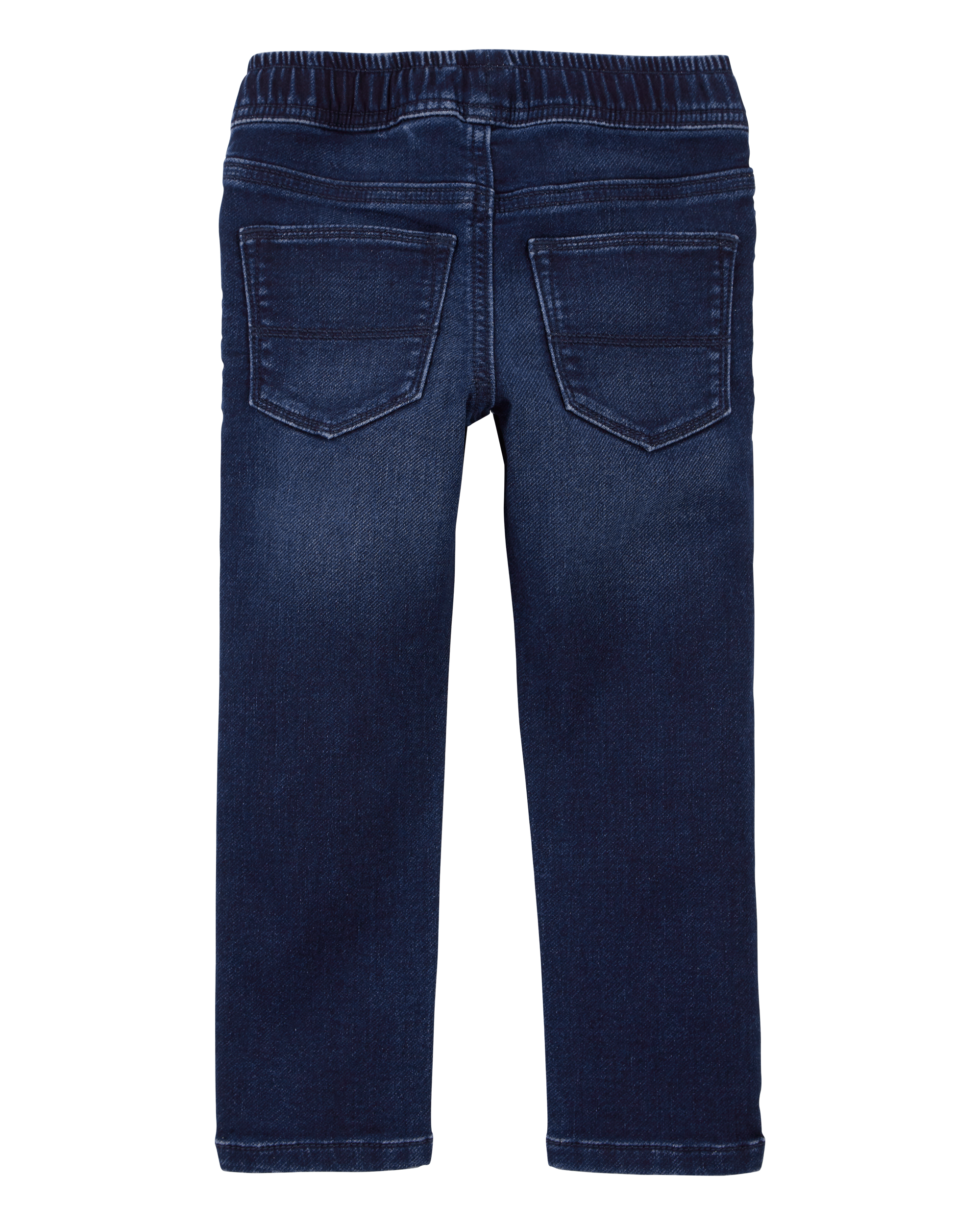 Toddler Knit-Like Denim Drawstring Jeans