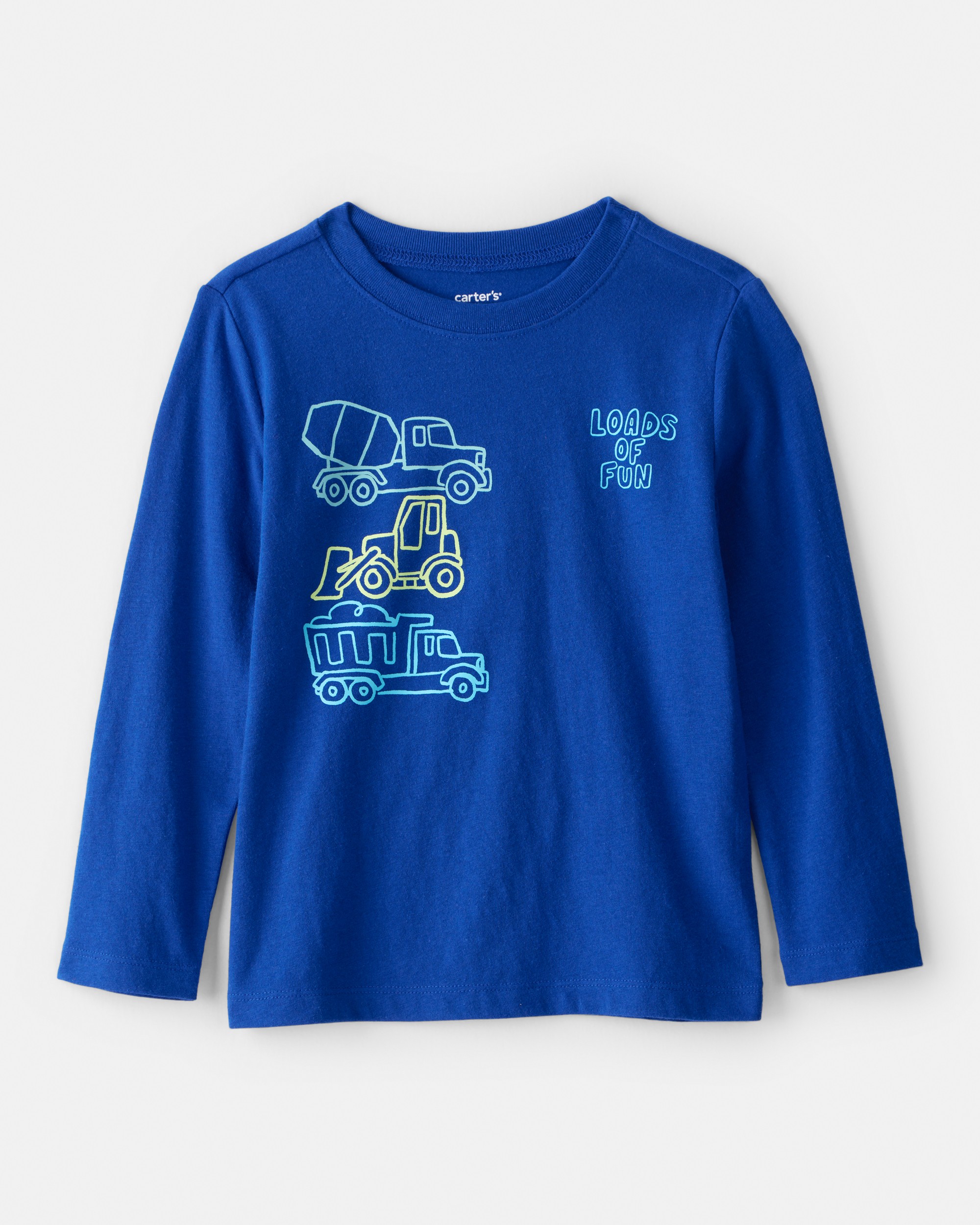 Toddler Boy Dumptruck Long-Sleeve Graphic Tee - Blue