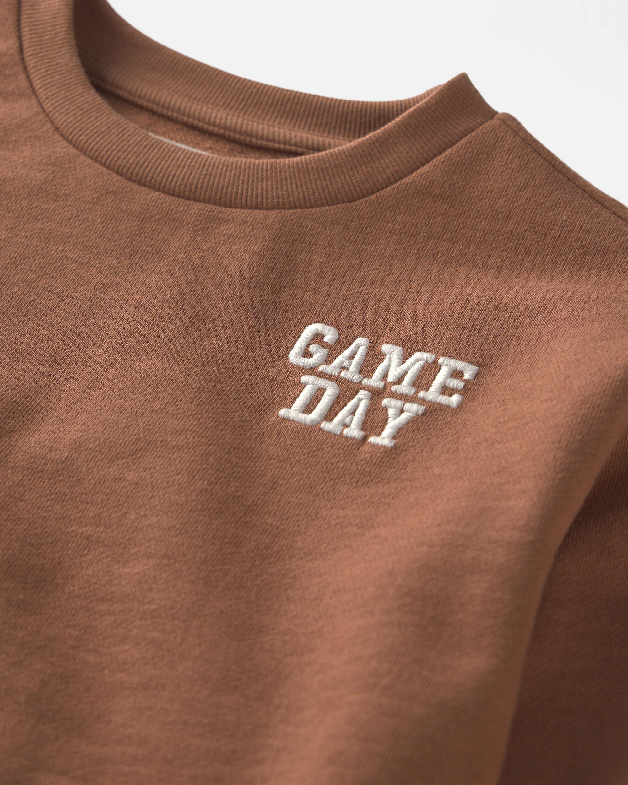 Kids Organic Cotton 'Game Day' French Terry Sweatshirt