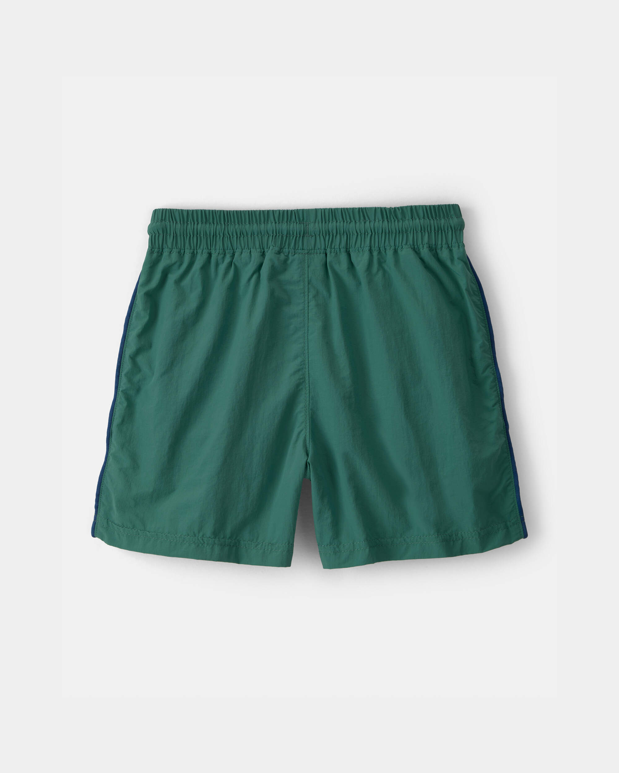 Boys Colourblock Active Shorts - Green