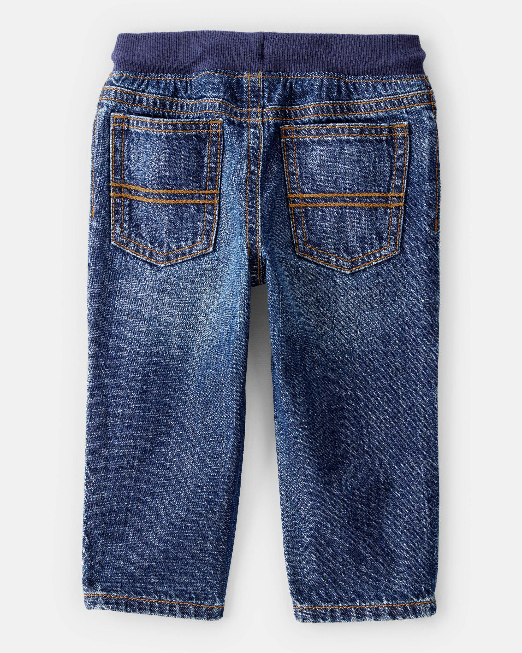 Baby Pull-On Denim Pants