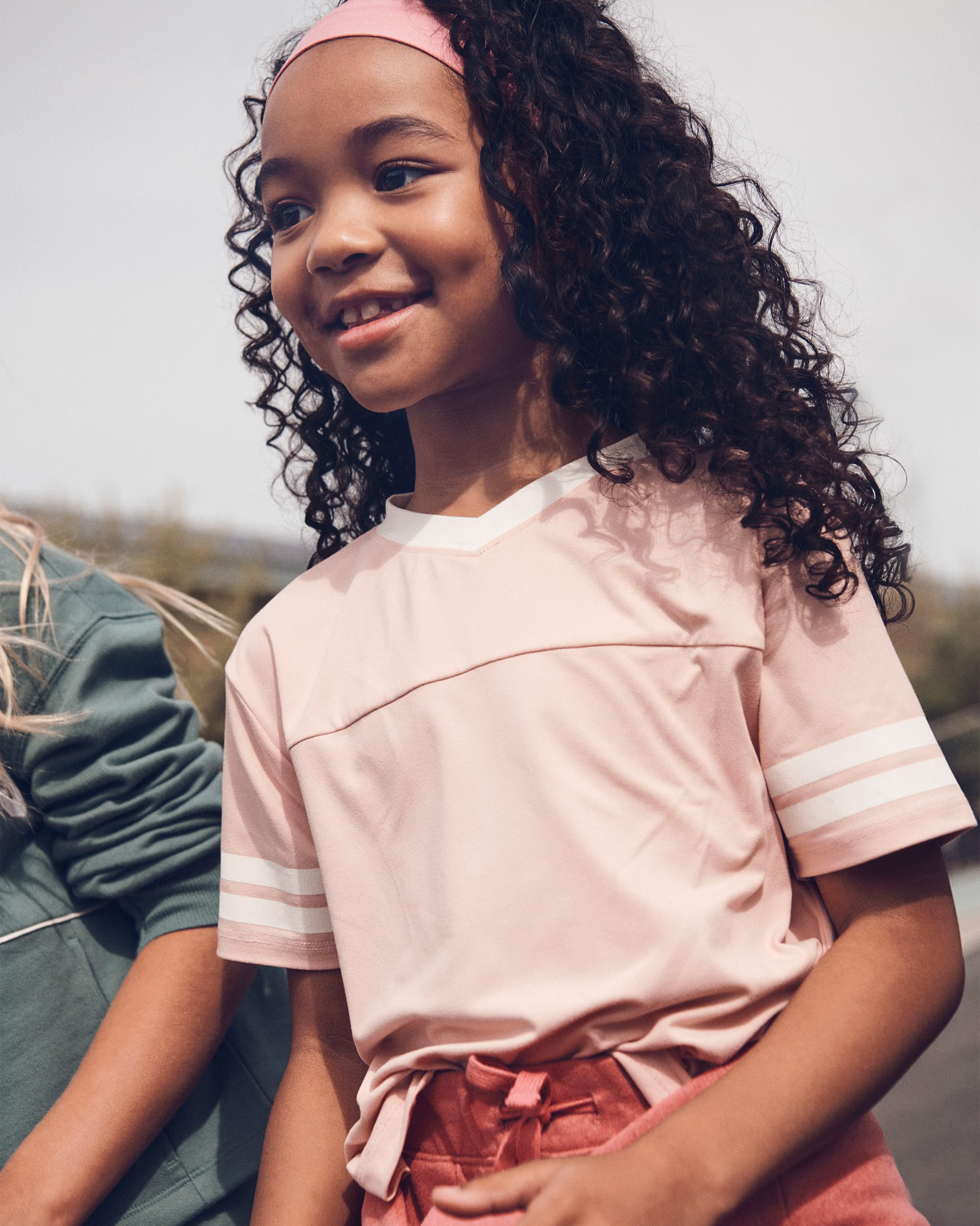 Girls Short-Sleeve Top - Pink