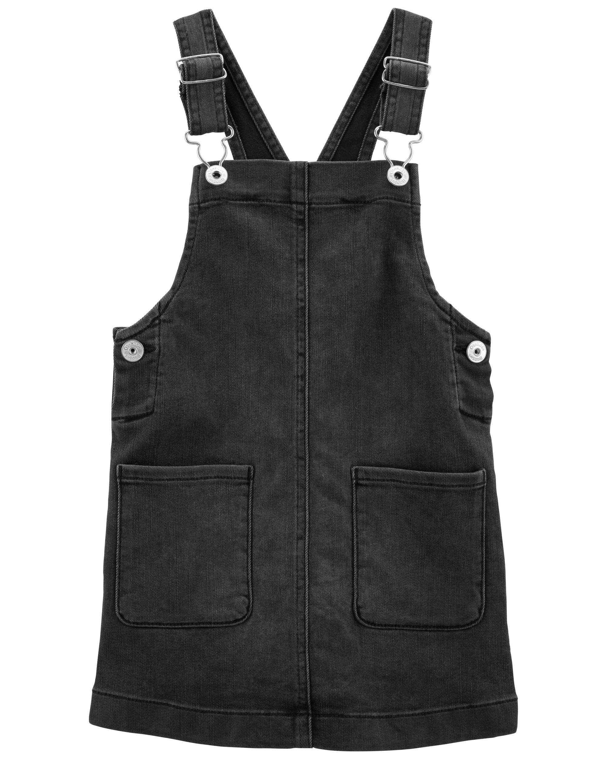 Black Denim Jumper Dress | Carter's Oshkosh Canada