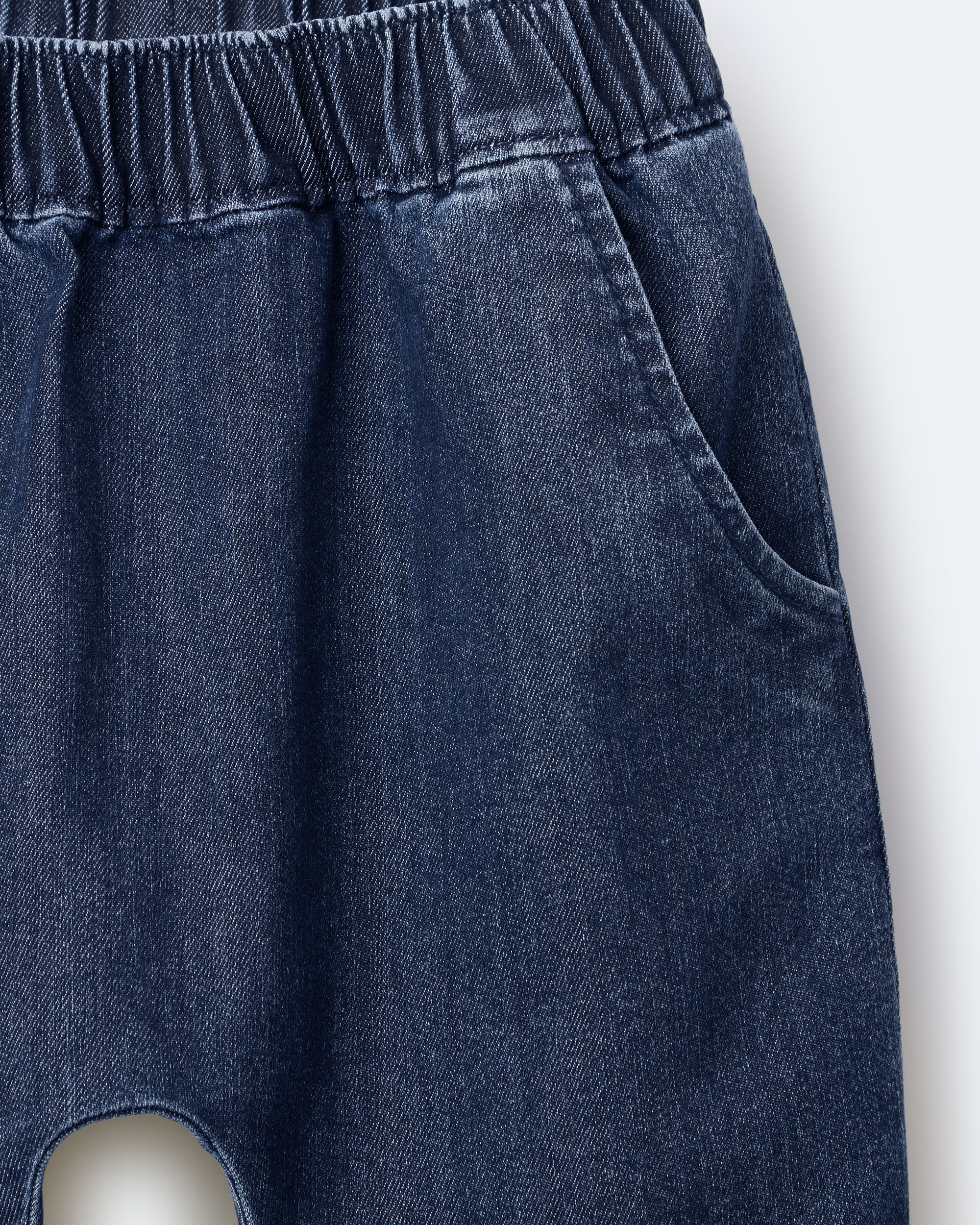 Toddler Playground Pant Denim - Blue