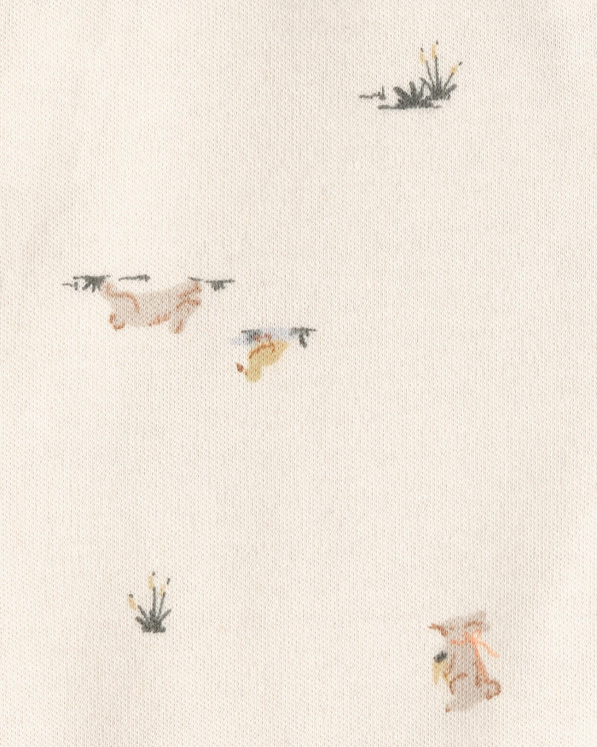 Baby Easter Bunny 100% Cotton Sleeper -Cream