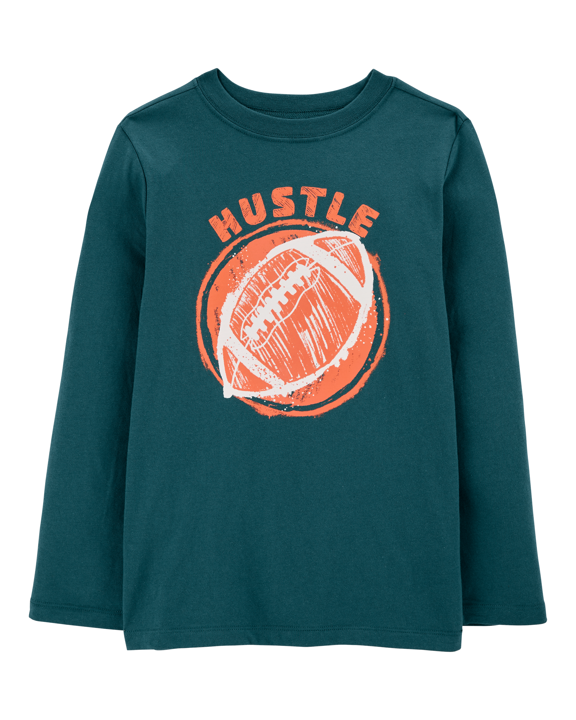 Kid Hustle Football Graphic Tee
