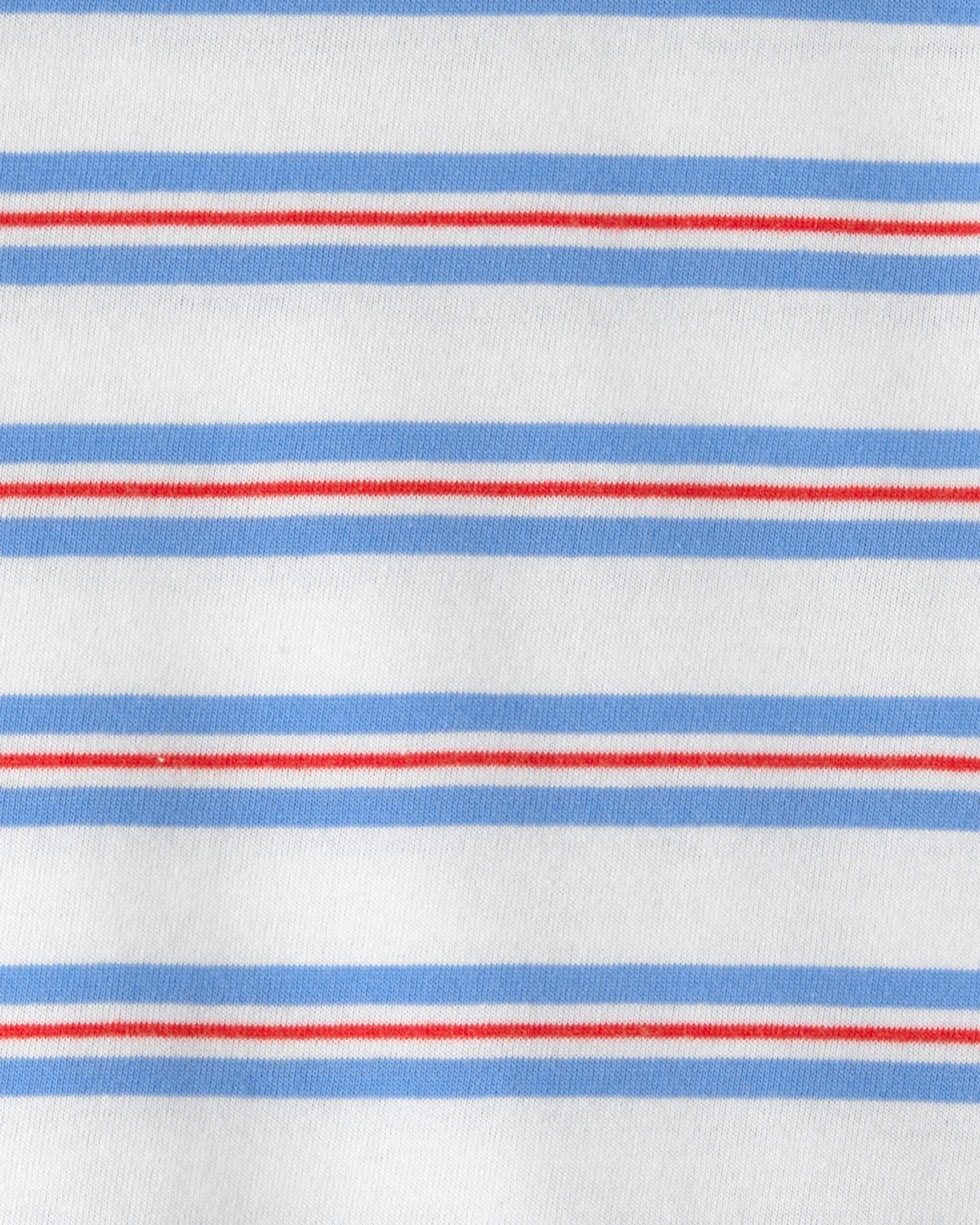 Toddler Striped T-Shirt - Red/White/Blue