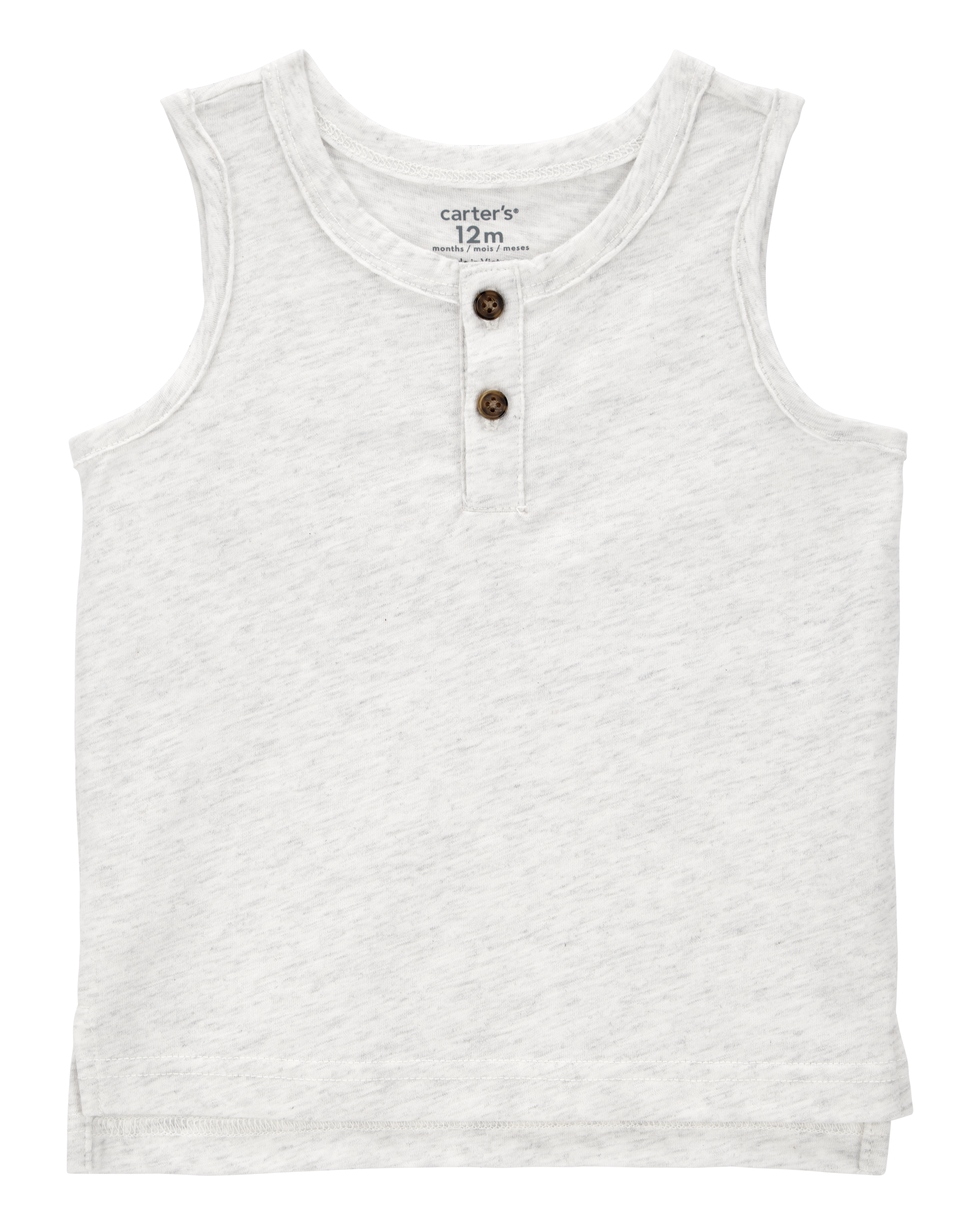 Toddler Sleeveless Slub Jersey Tank