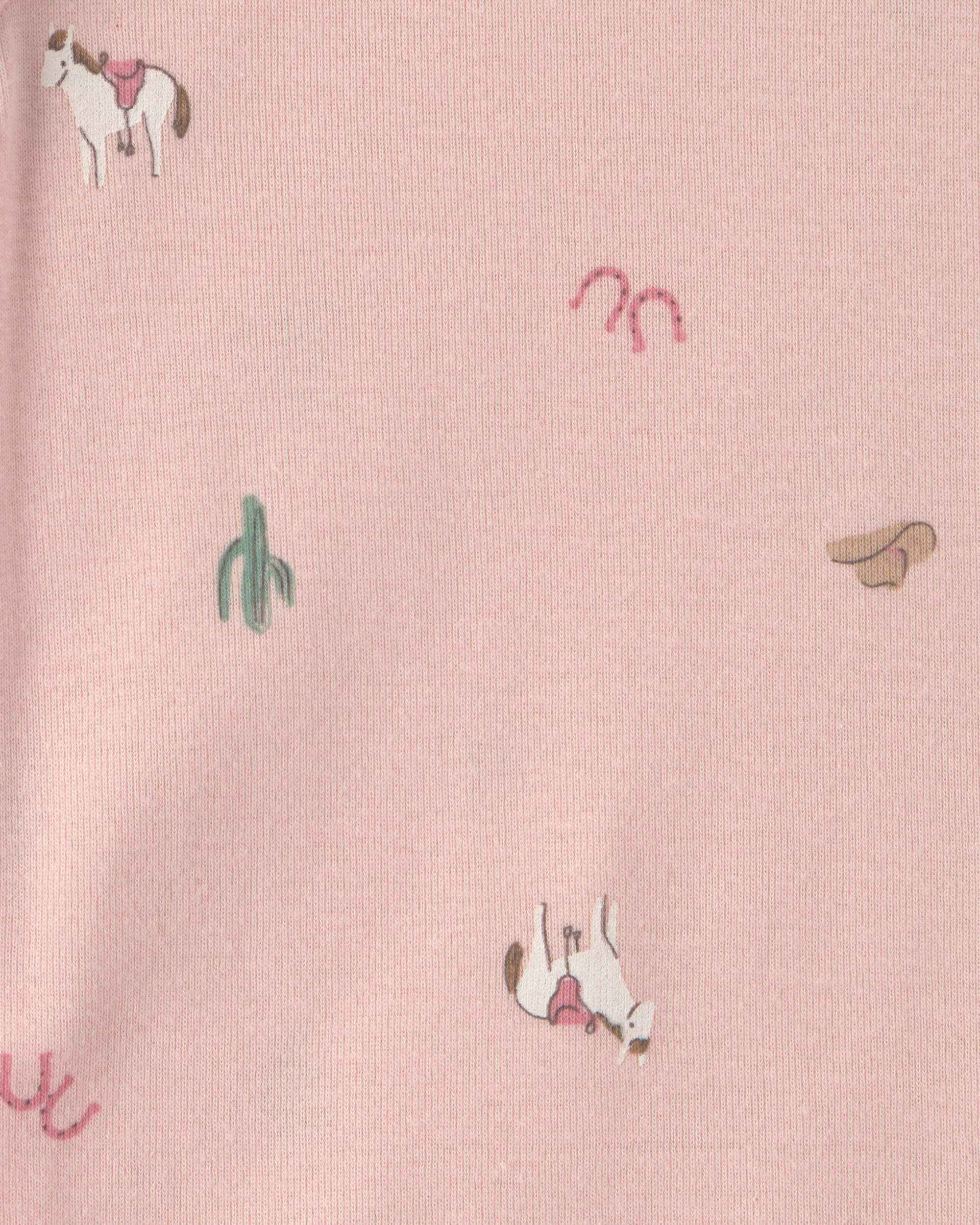 Baby Girl 5-Pack Western Multipack Bodysuits