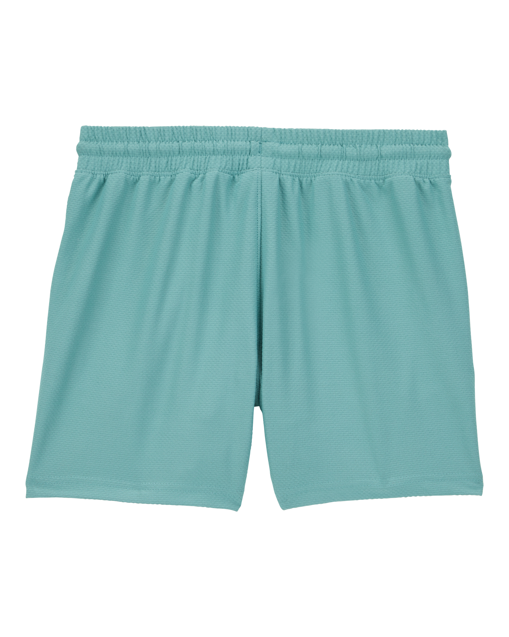 Boys Solid Woven Shorts - Green