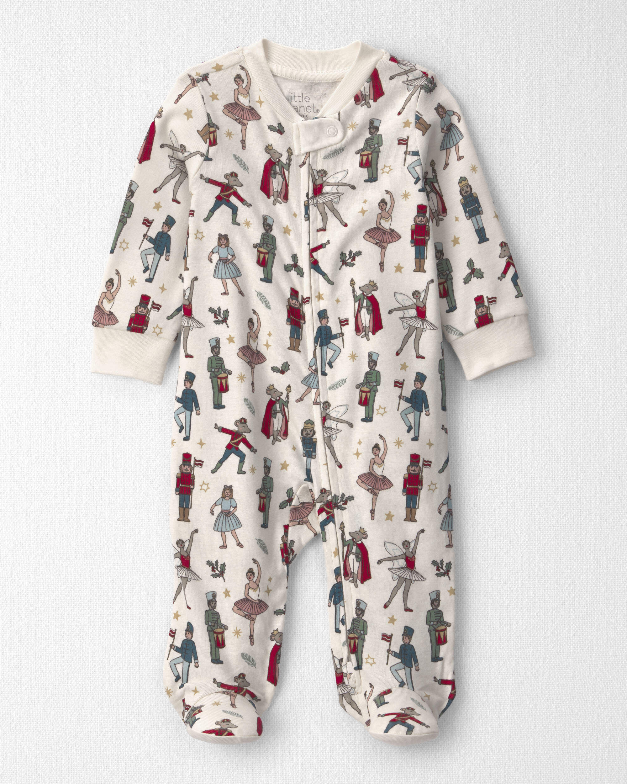 Baby Organic Cotton Sleeper Nutcracker